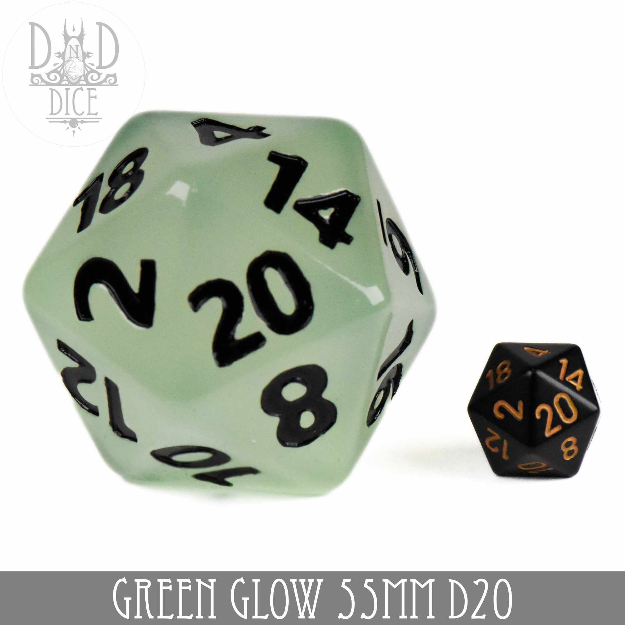 55mm D20 - Green Glow - Image 2