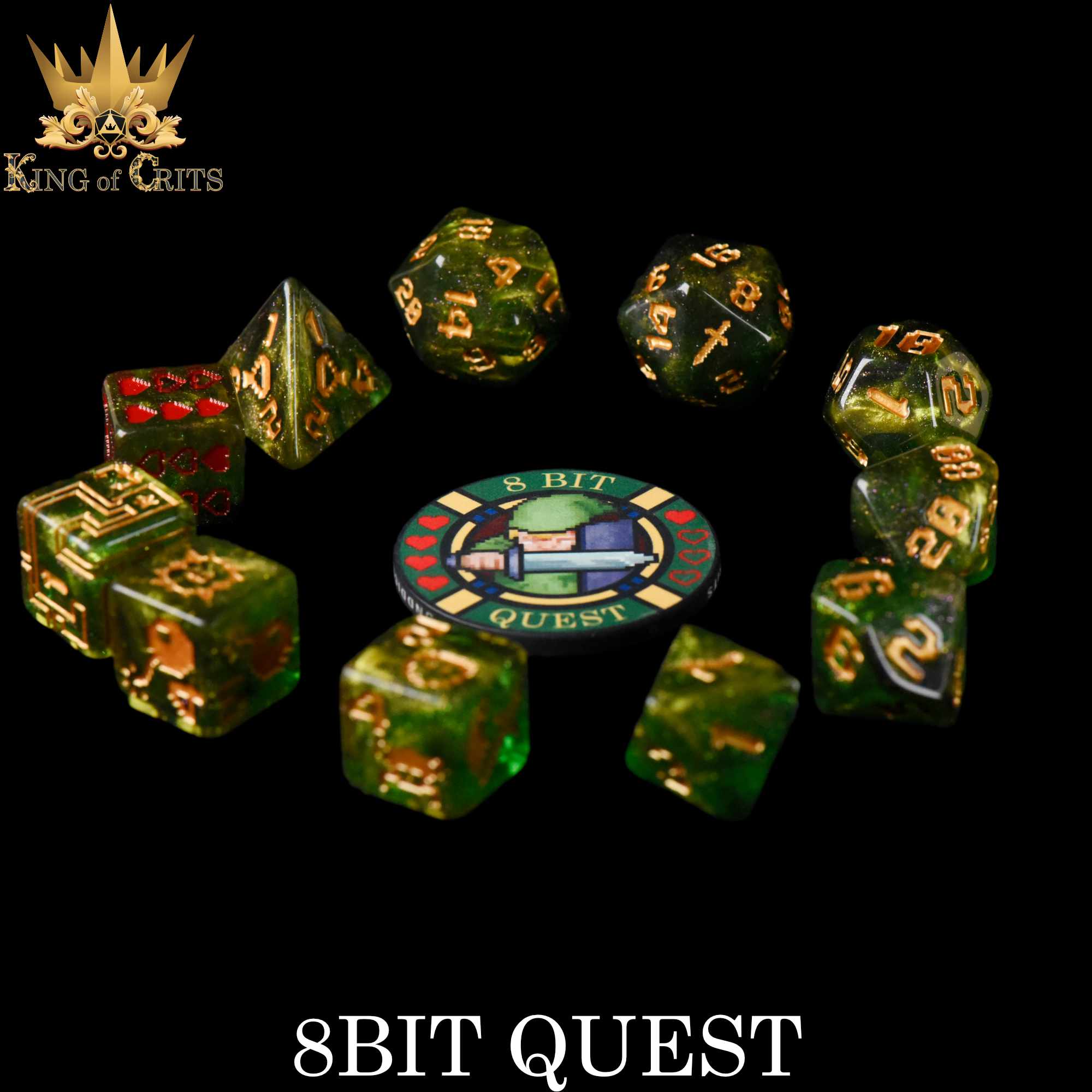 8BIT Quest 11 Dice Set - Image 3