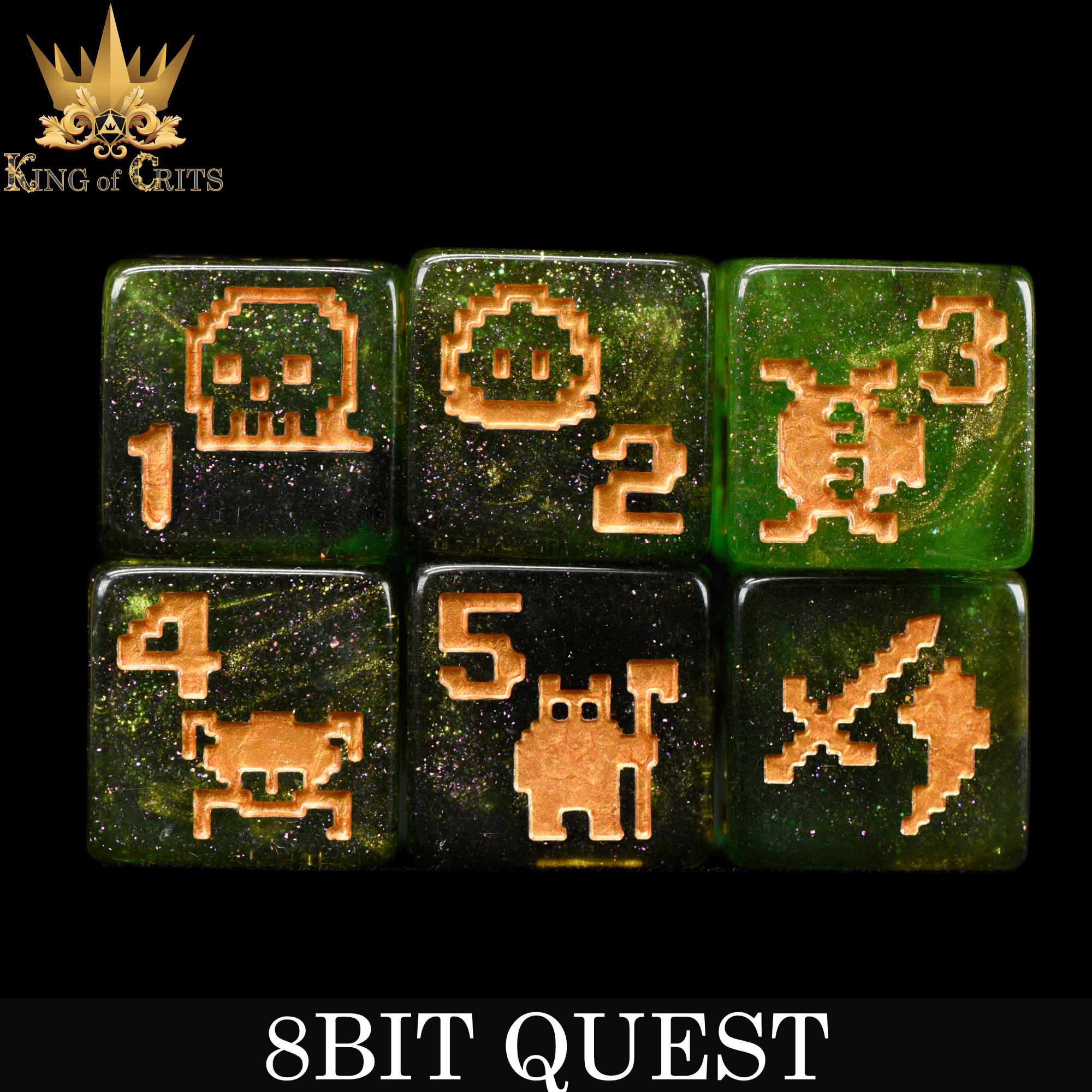 8BIT Quest 11 Dice Set - Image 6