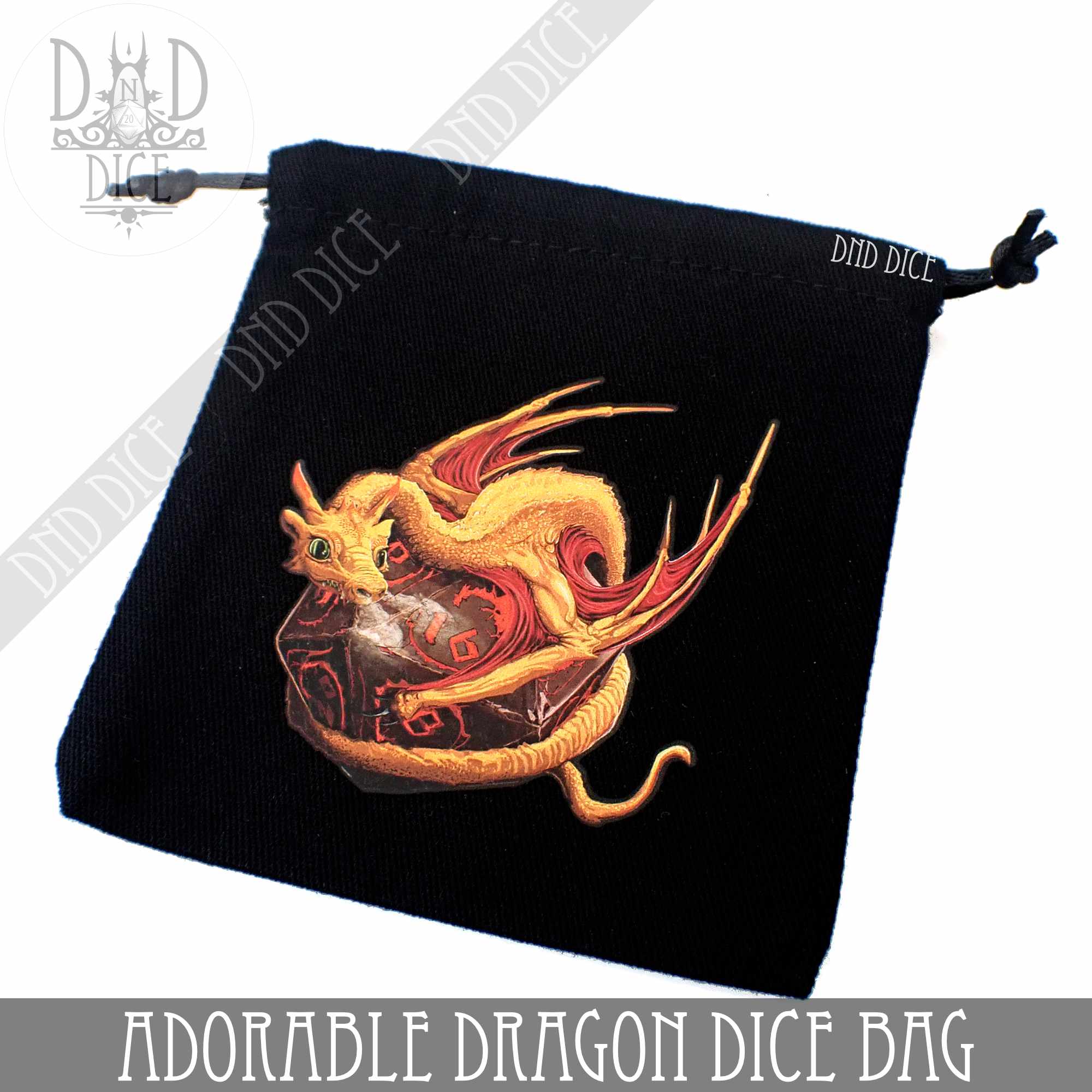Adorable Dragon Dice Bag - Image 3