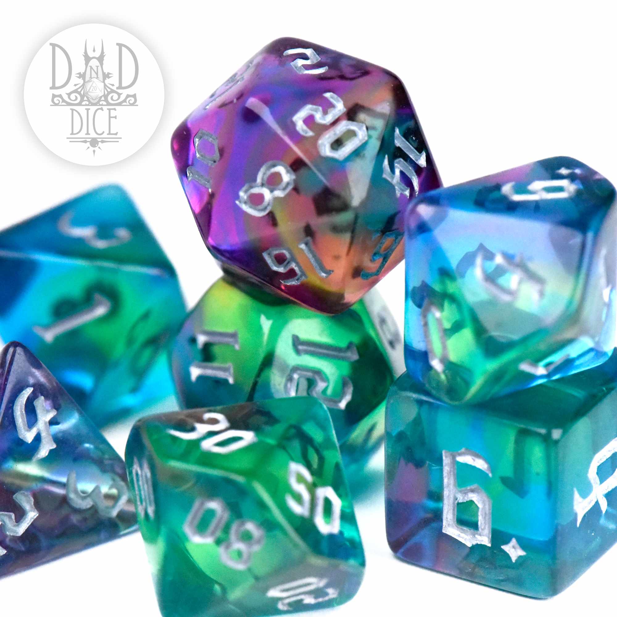 Alluring Aurora Dice Set - Image 2