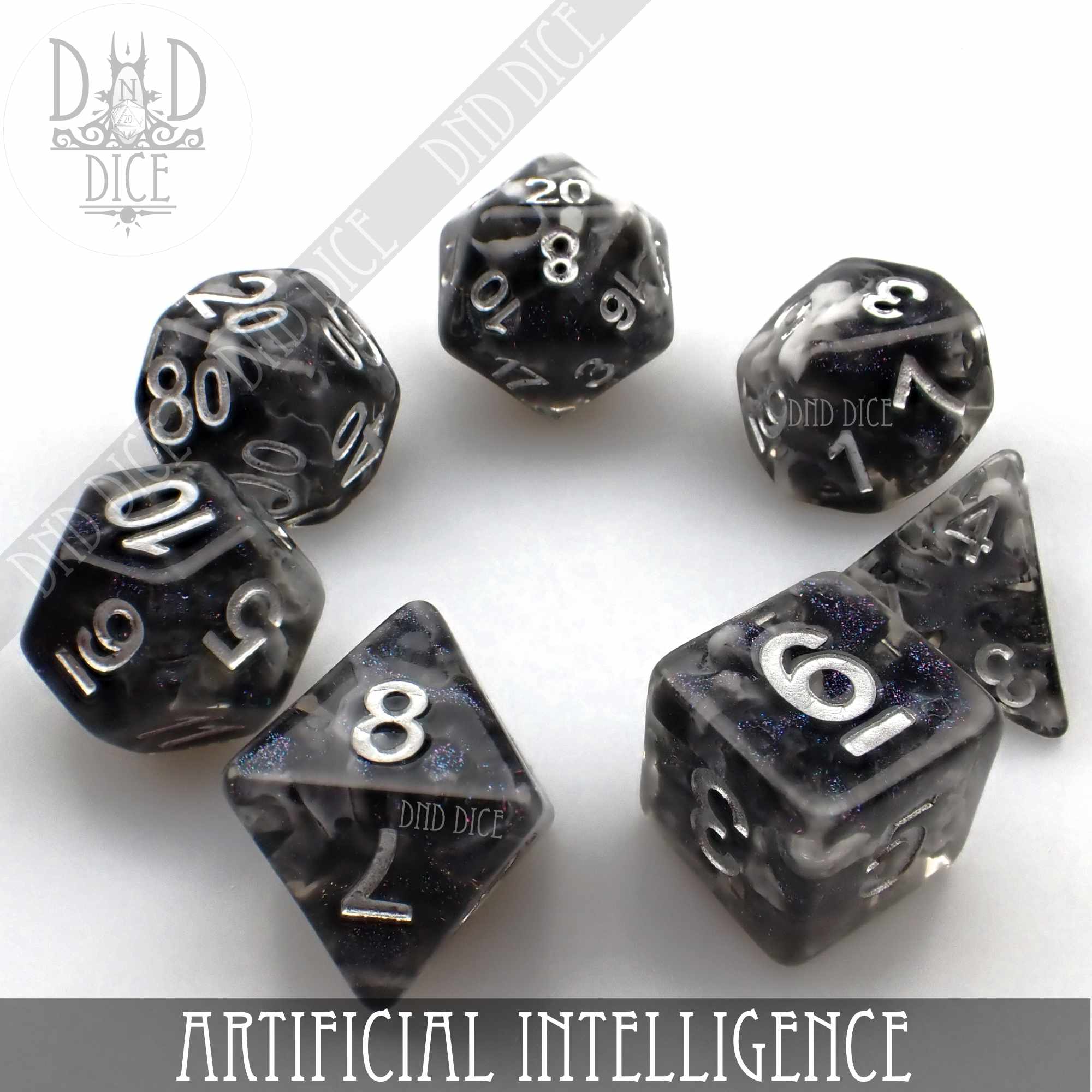 Artificial Intelligence Dice Set - Image 3