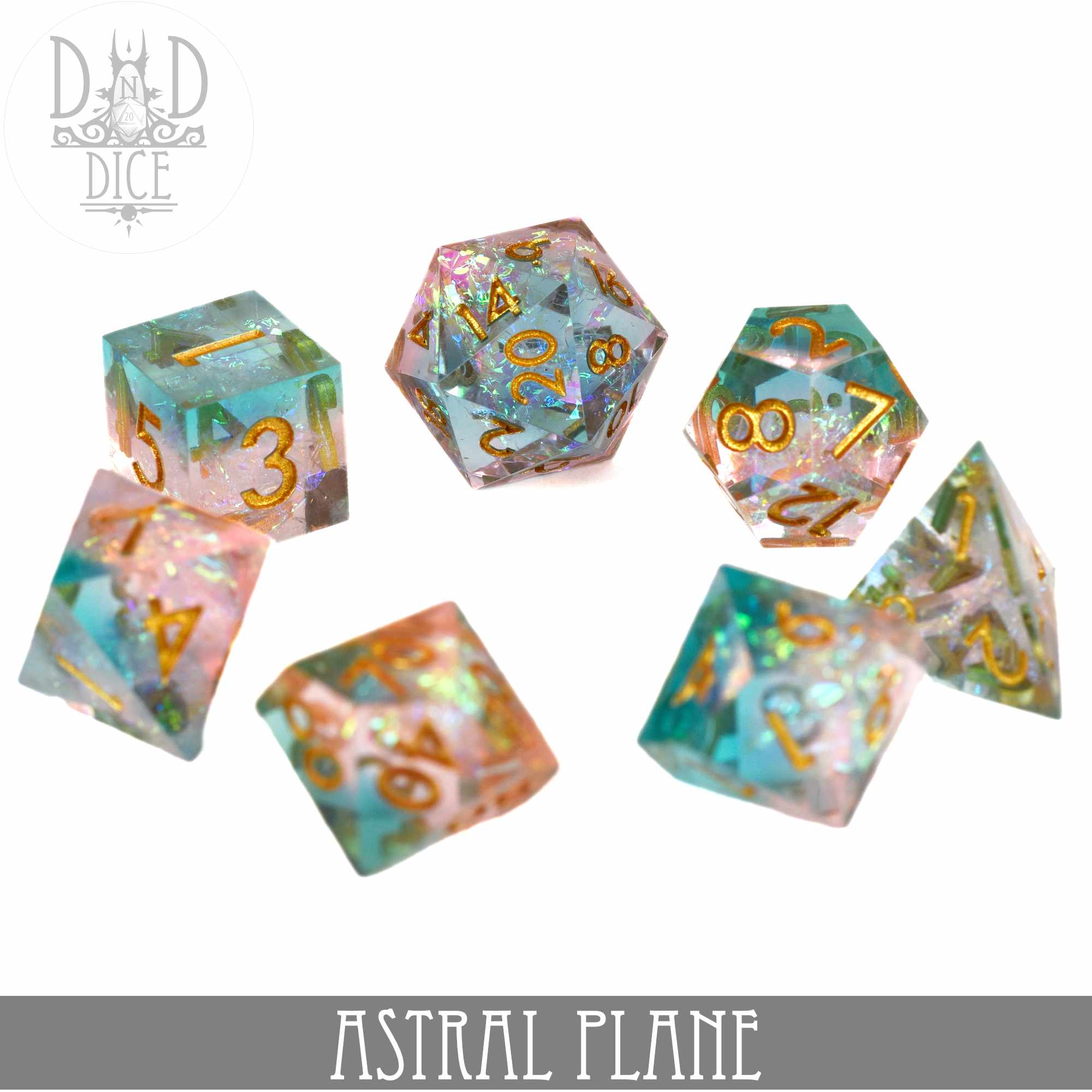 Astral Plane Handmade Dice Set - Image 3