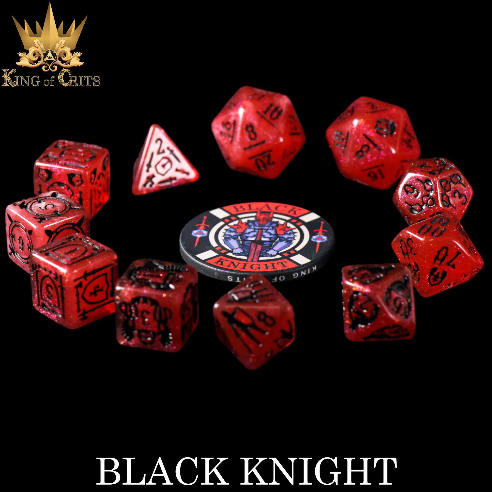 Black Knight 11 Dice Set - Image 3