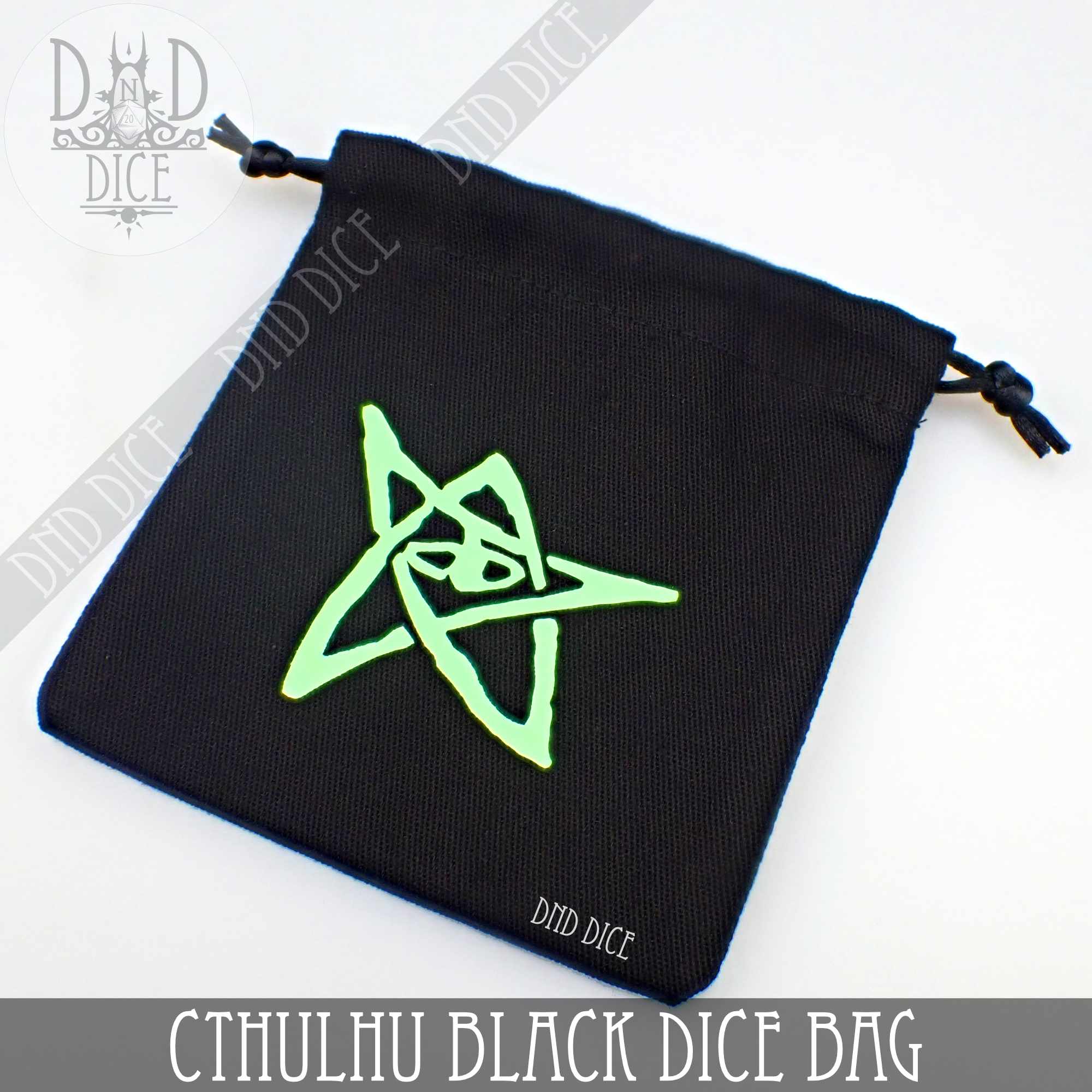 Call of Cthulhu BLACK Dice Bag - Image 3