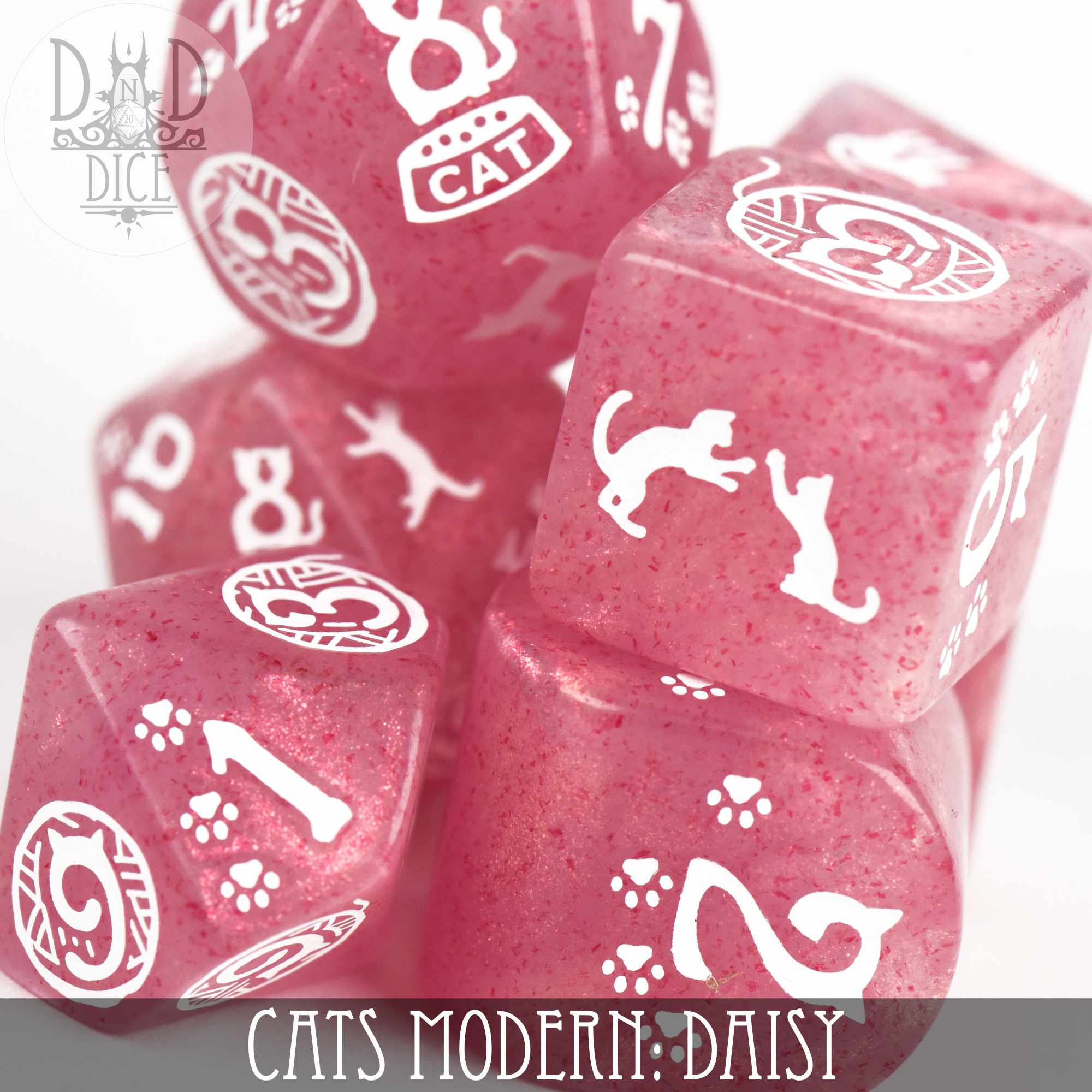 Cats Modern: Daisy Dice Set - Image 2
