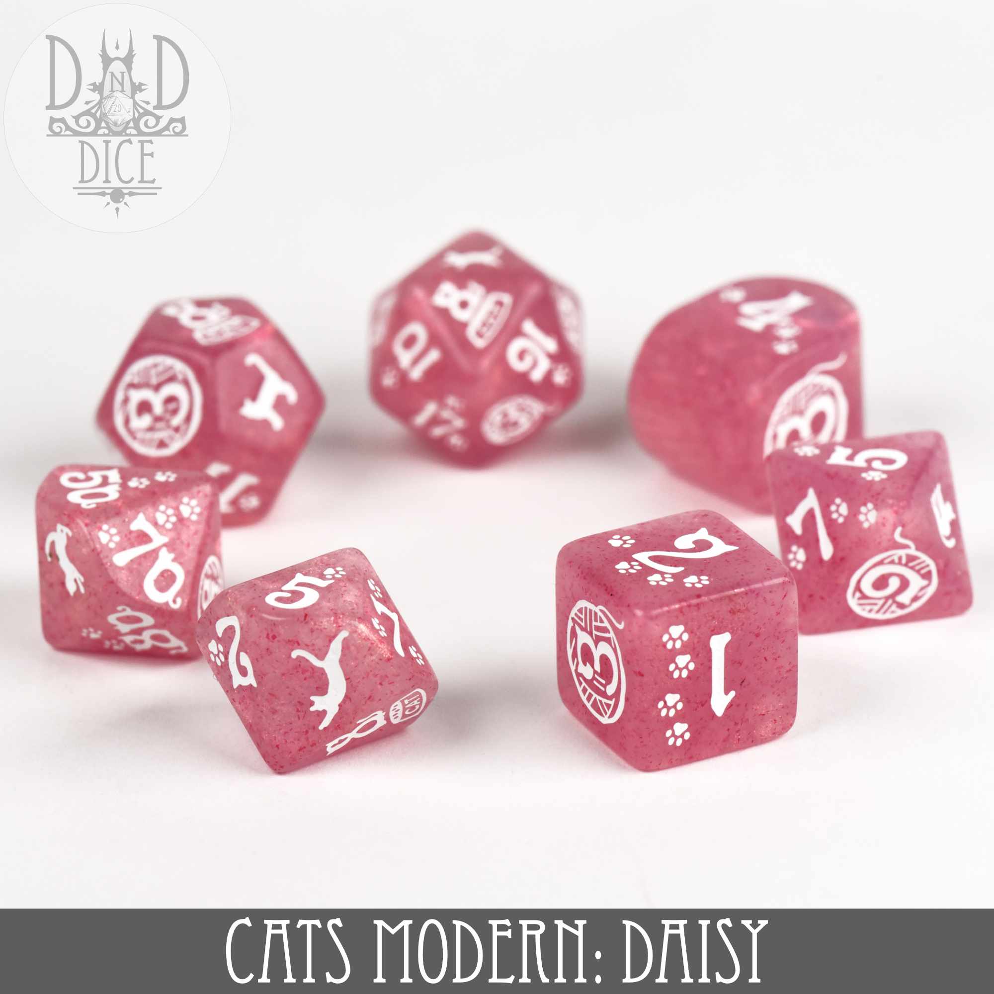 Cats Modern: Daisy Dice Set - Image 3