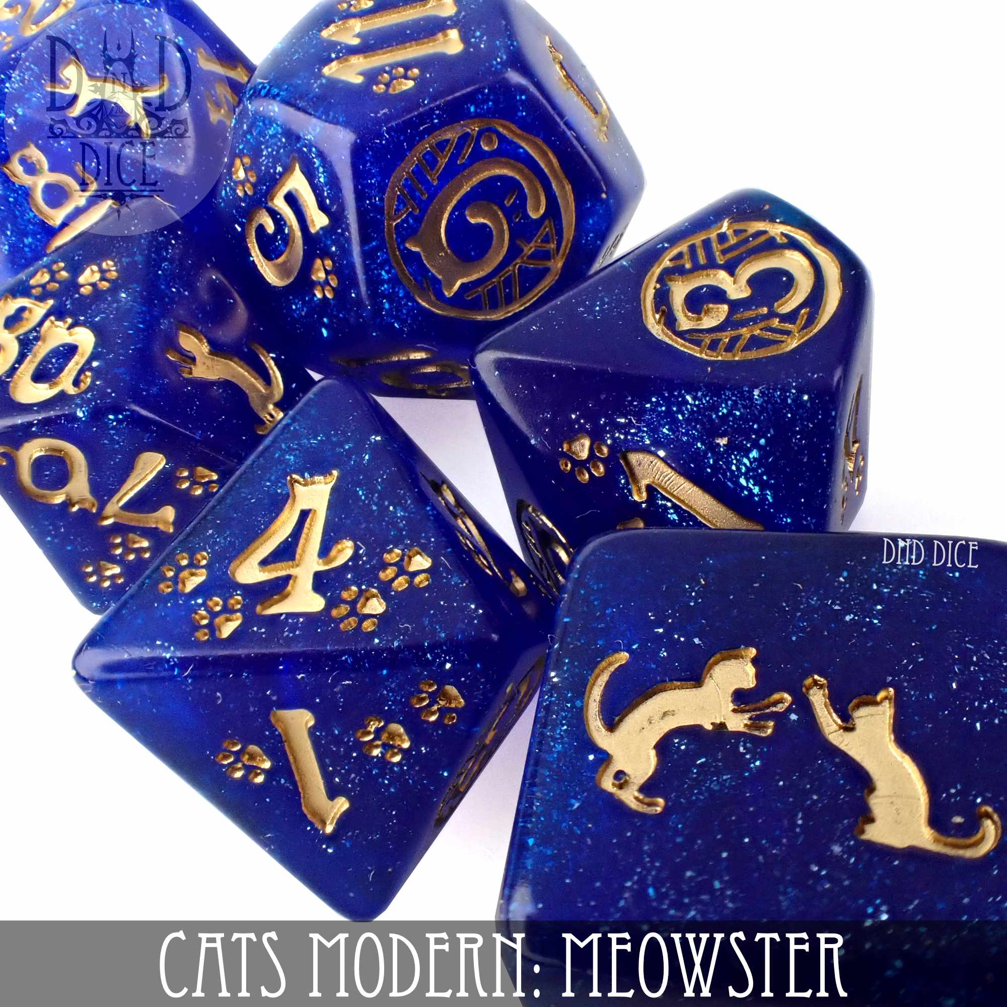 Cats Modern: Meowster Dice Set - Image 2