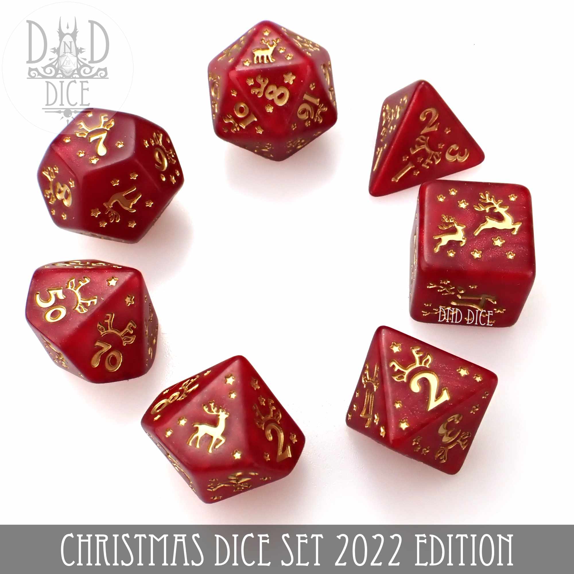 Christmas 2022 Dice Set - Image 3