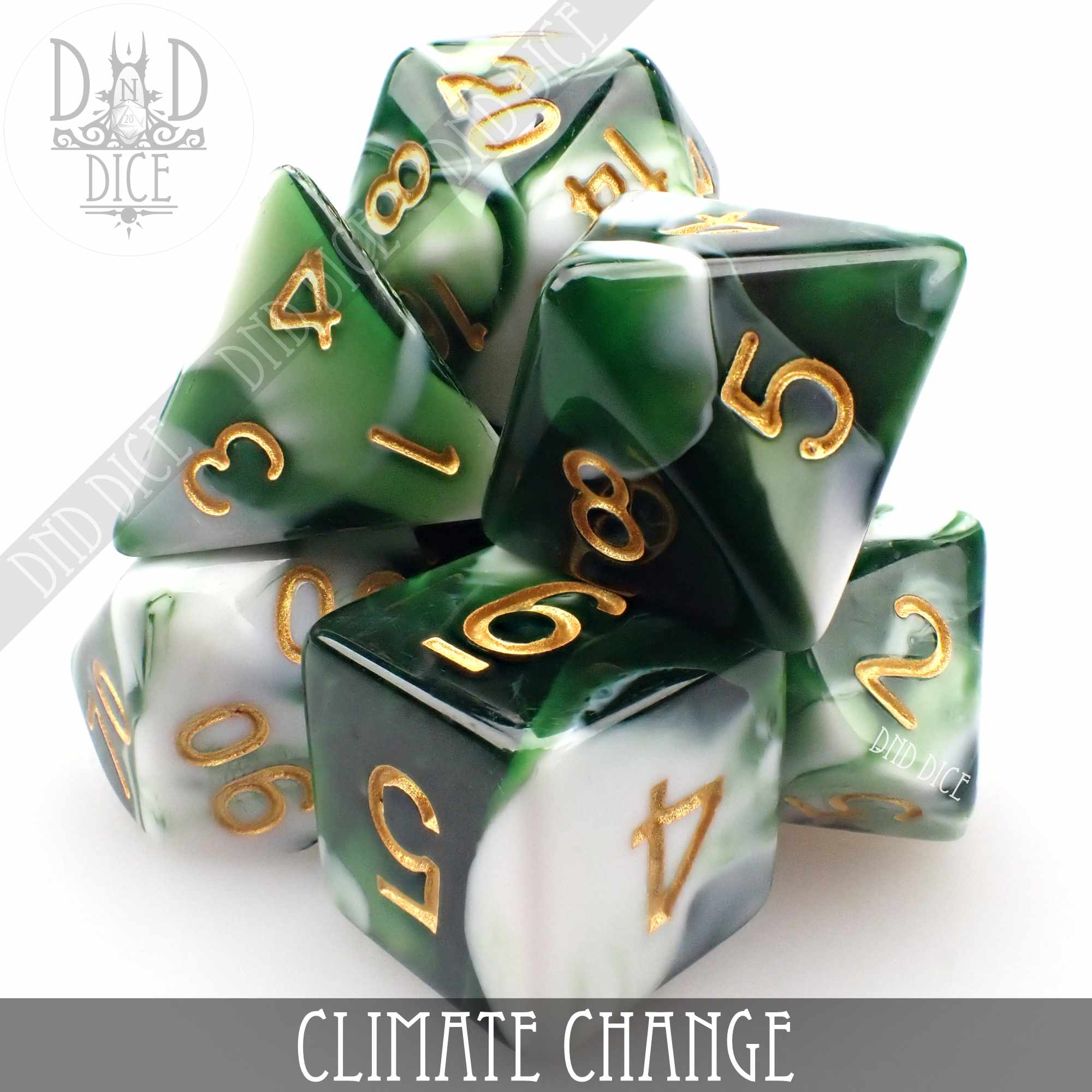 Climate Change 7 or 11 Dice Set - Image 4