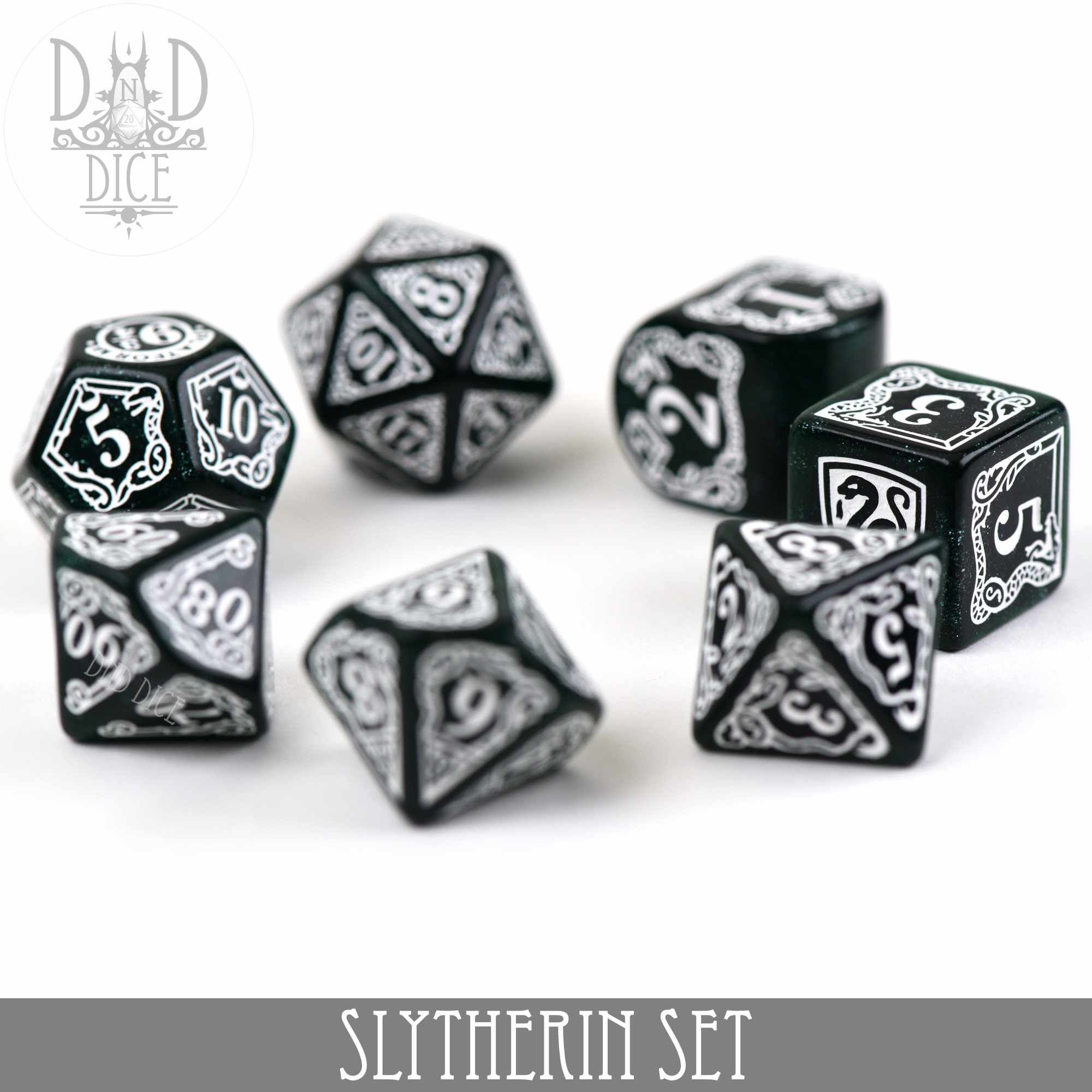 Harry Potter - Slytherin Dice Set - Image 3
