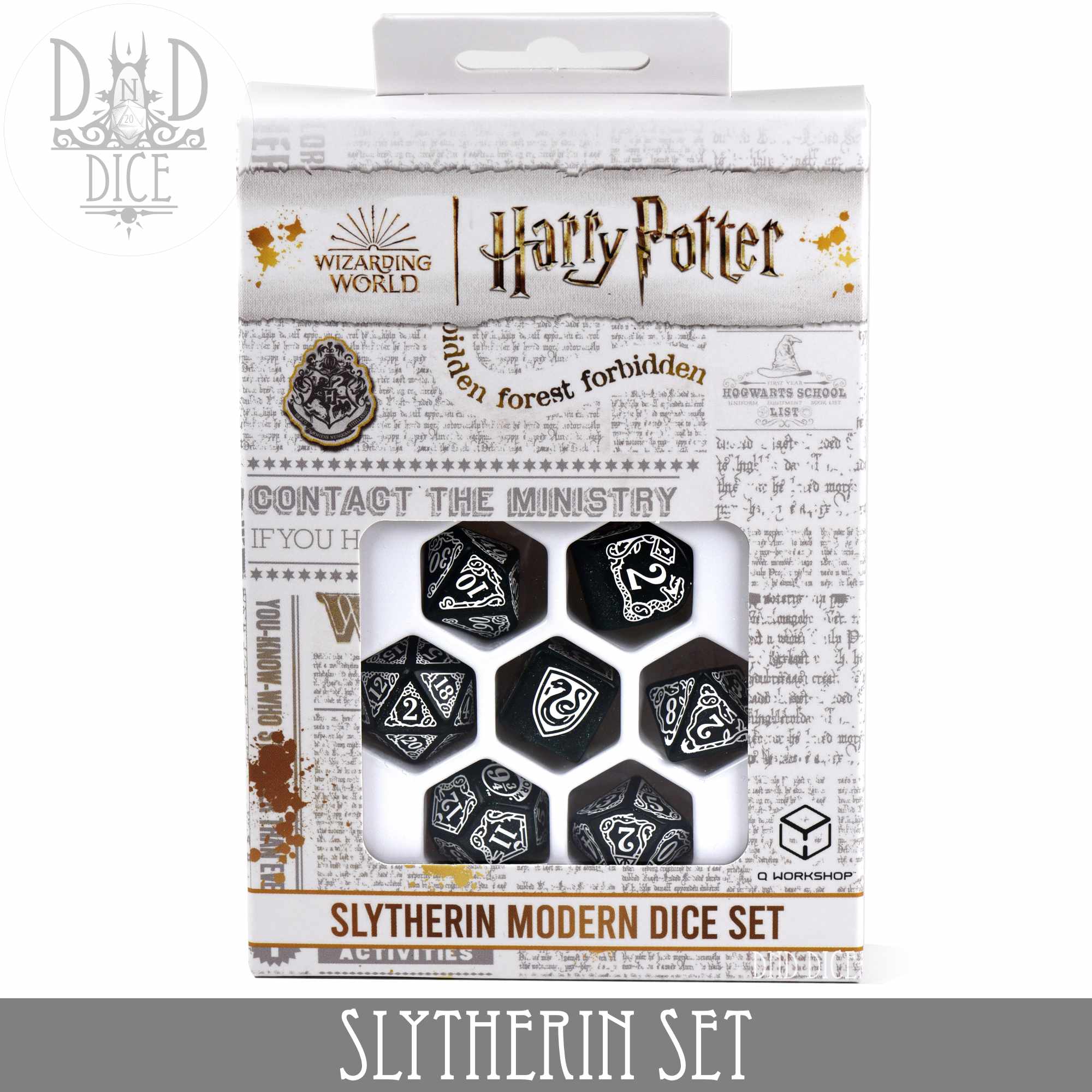 Harry Potter - Slytherin Dice Set - Image 4