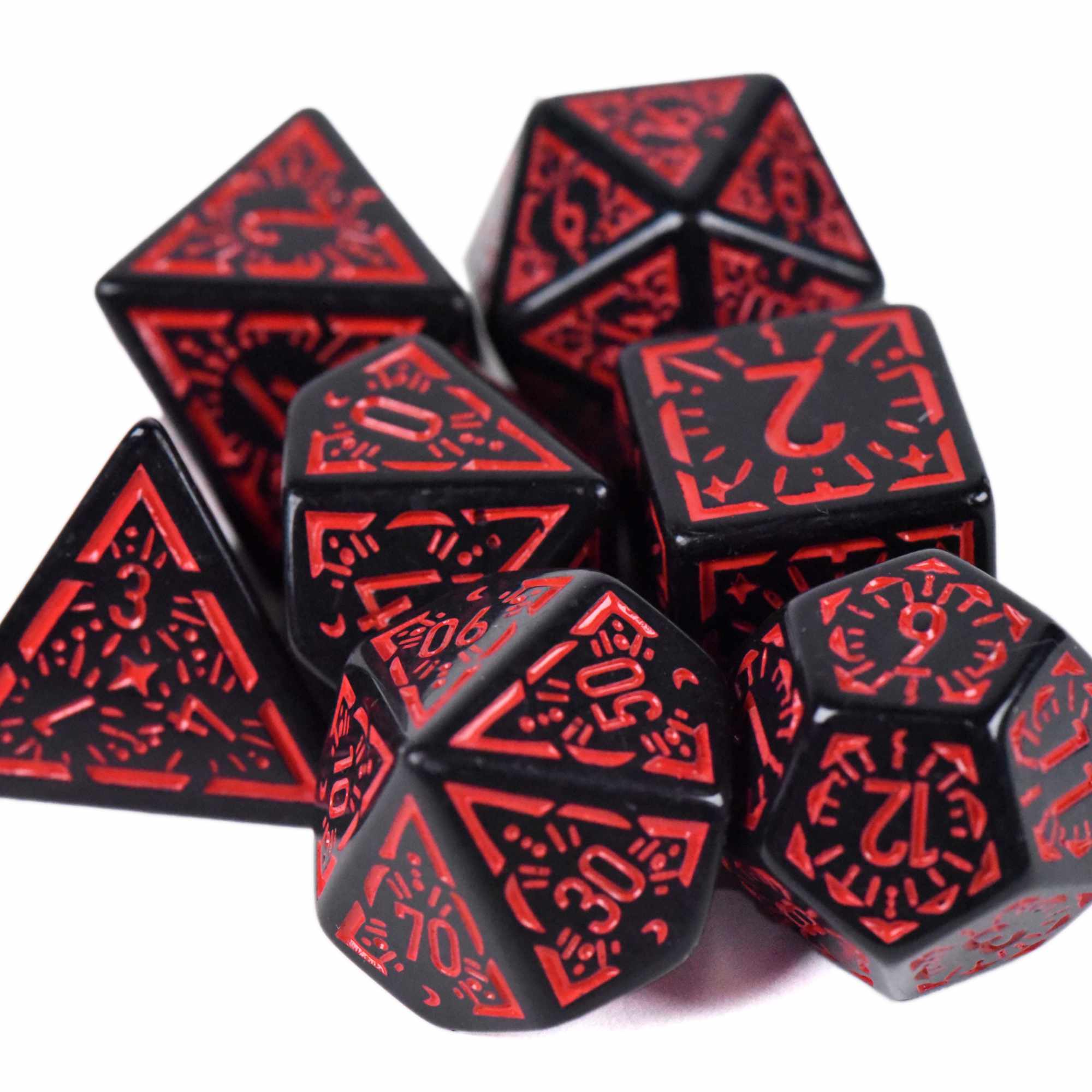 Crimson Dawn Dice Set - Image 2