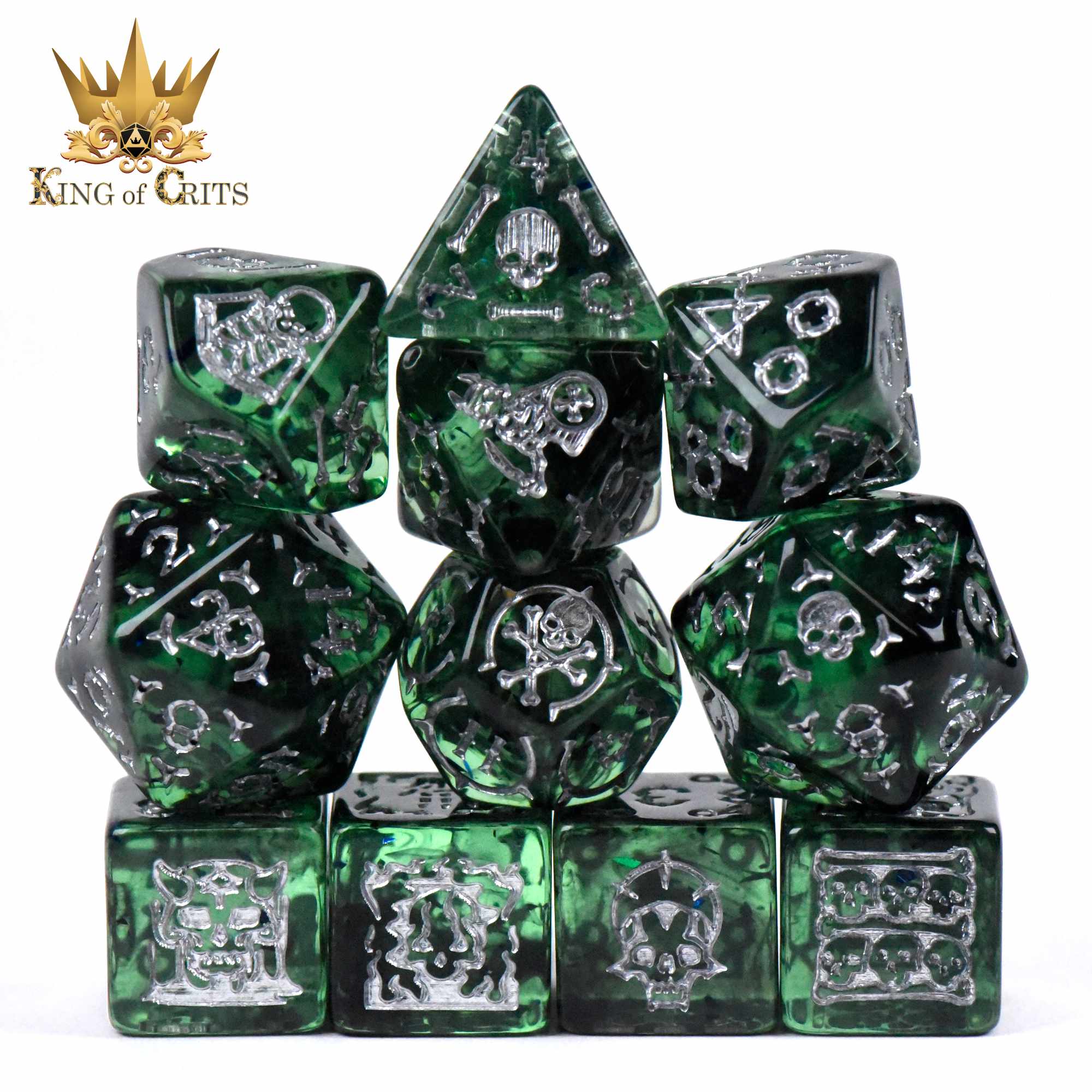 Crypt of the Necromancer 11 Dice Set - Image 2