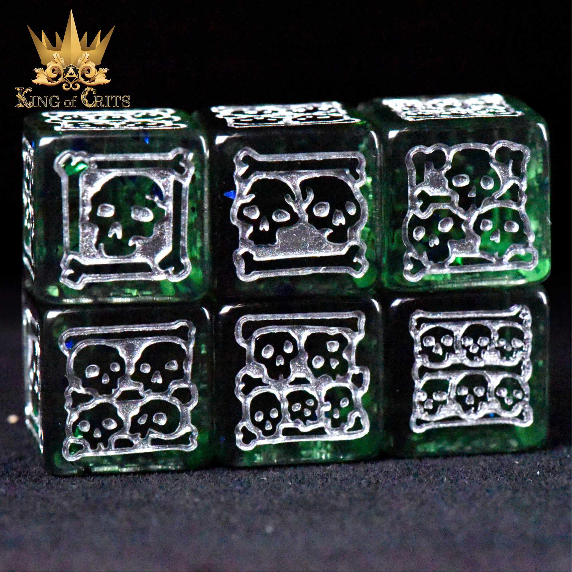 Crypt of the Necromancer 11 Dice Set - Image 5