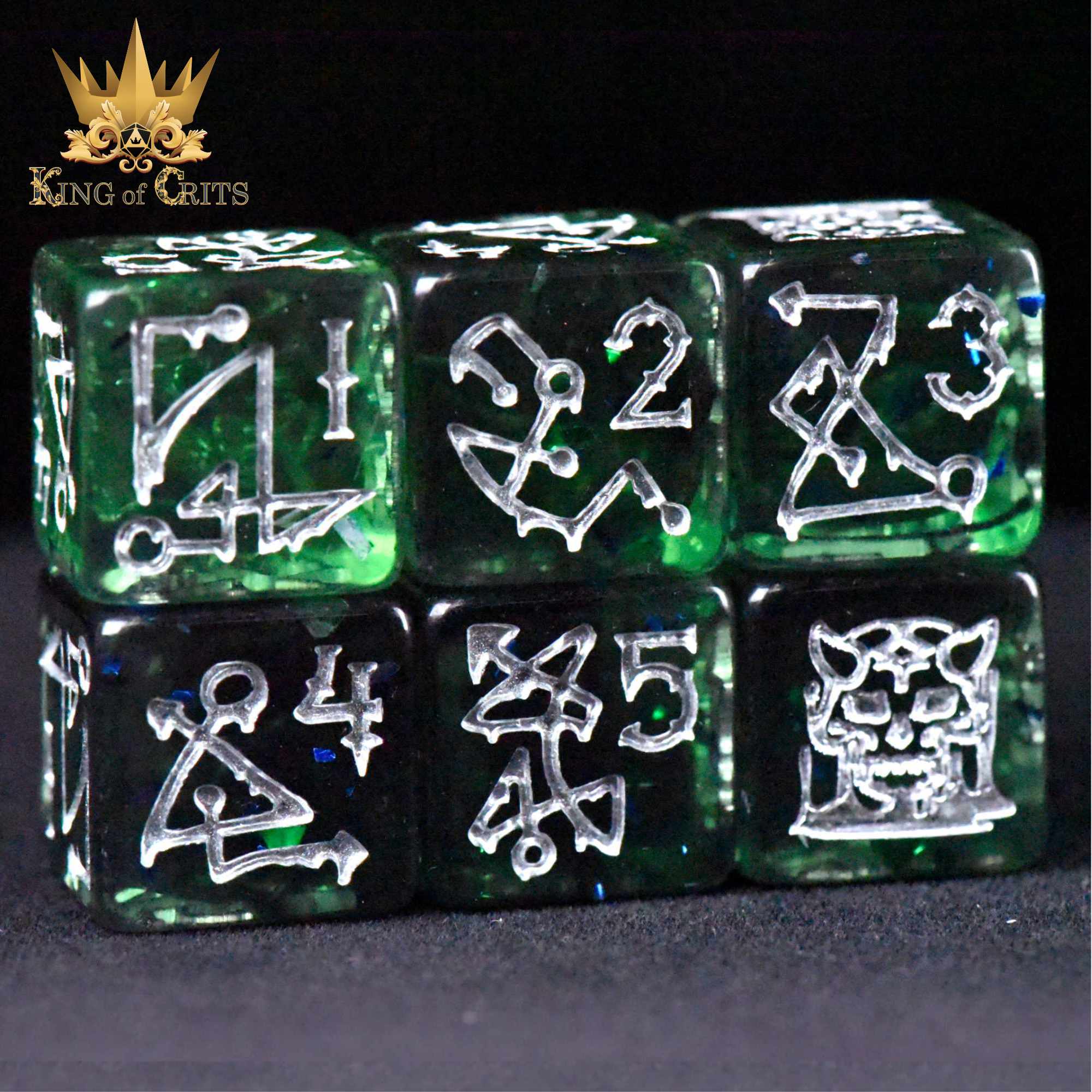 Crypt of the Necromancer 11 Dice Set - Image 6