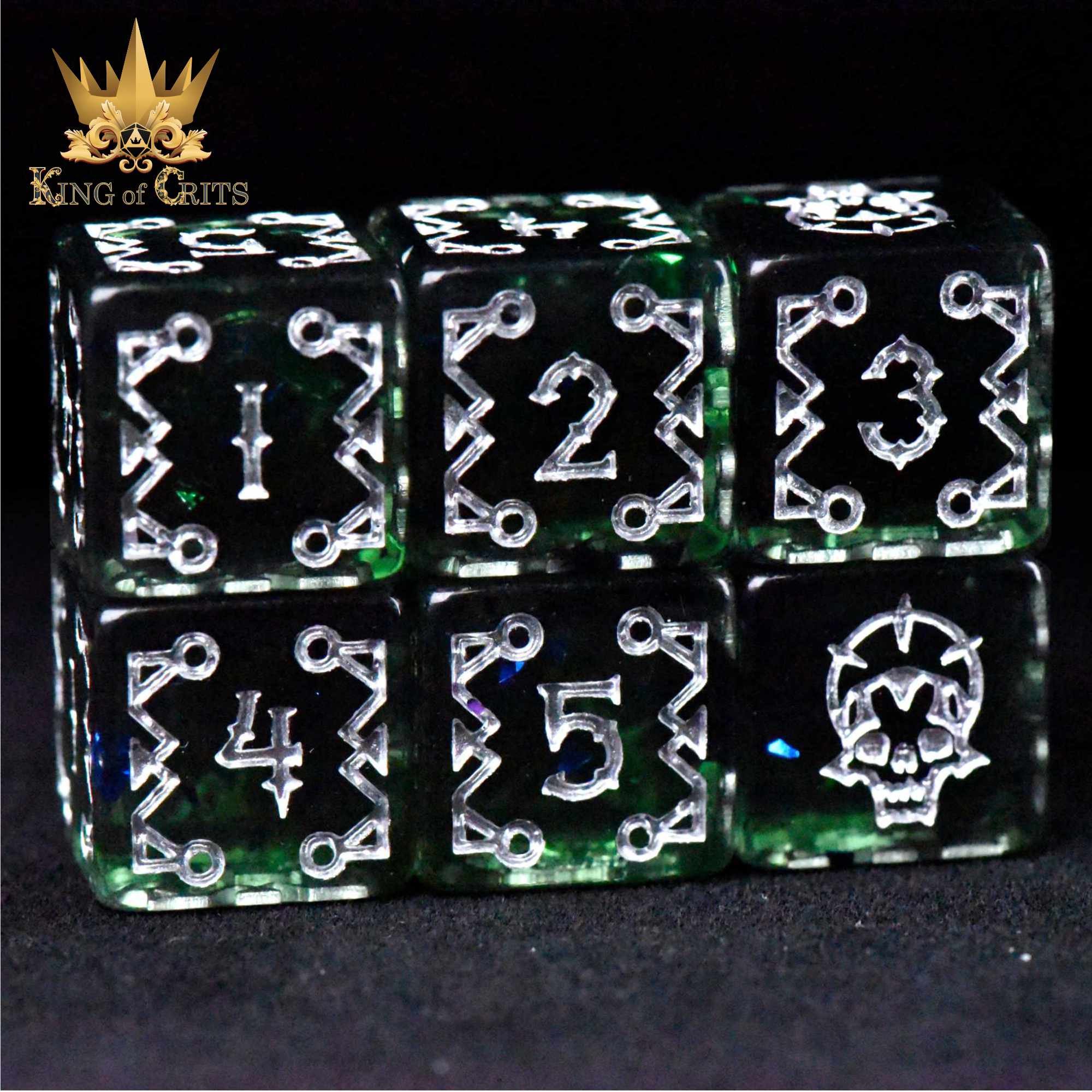 Crypt of the Necromancer 11 Dice Set - Image 8