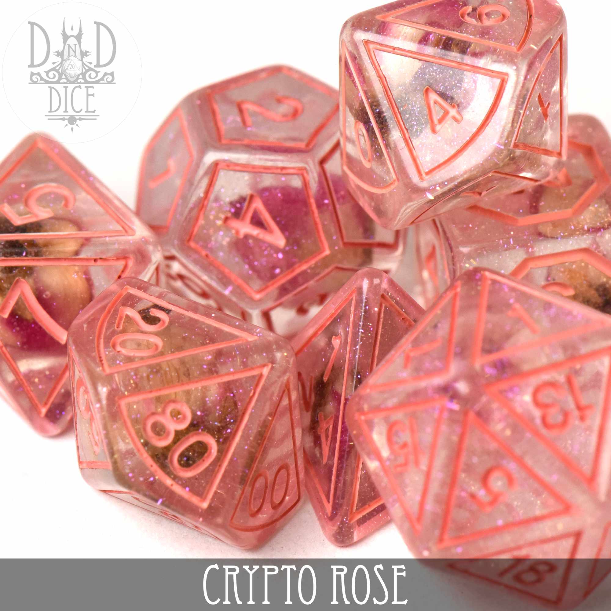 Crypto Rose Dice Set - Image 2