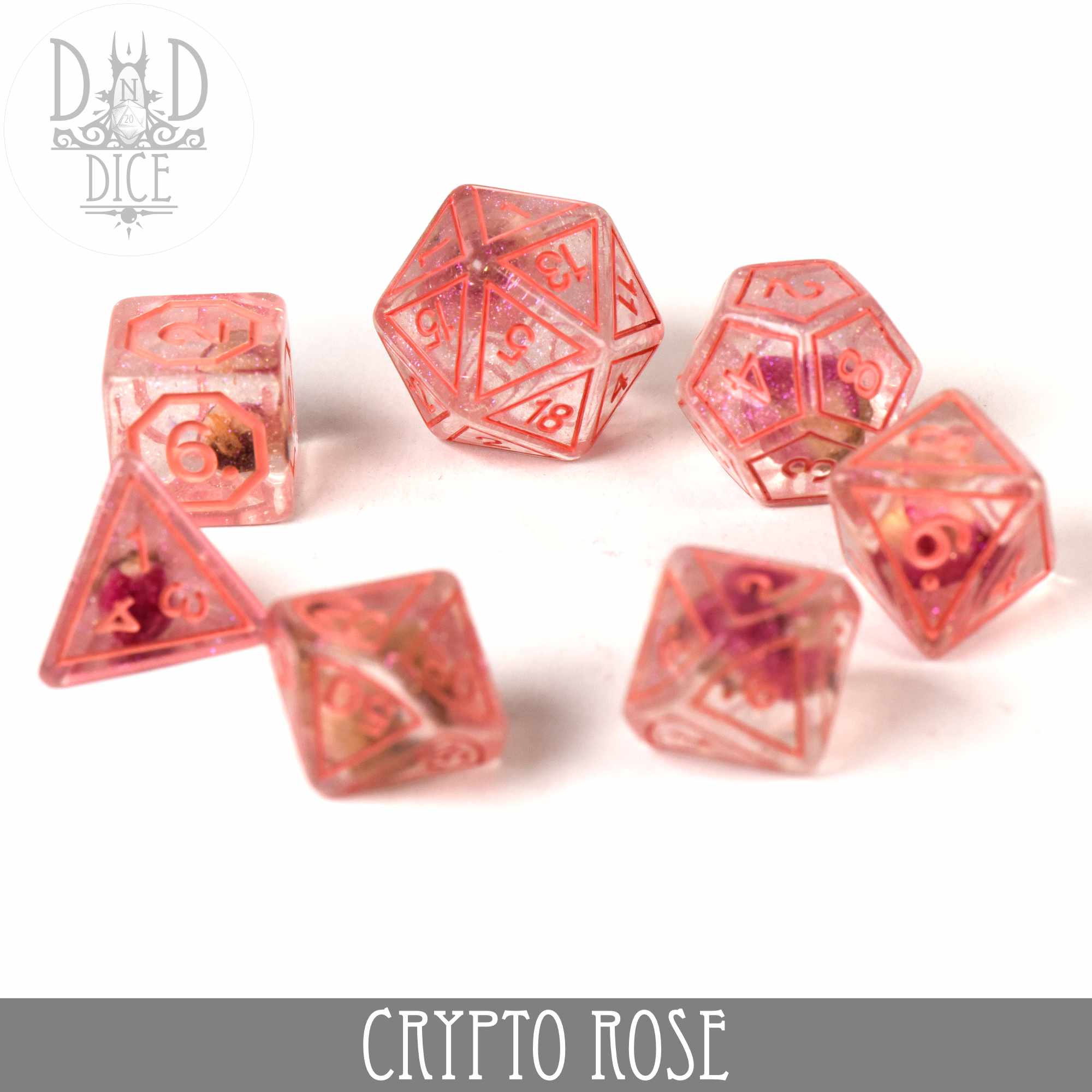 Crypto Rose Dice Set - Image 3