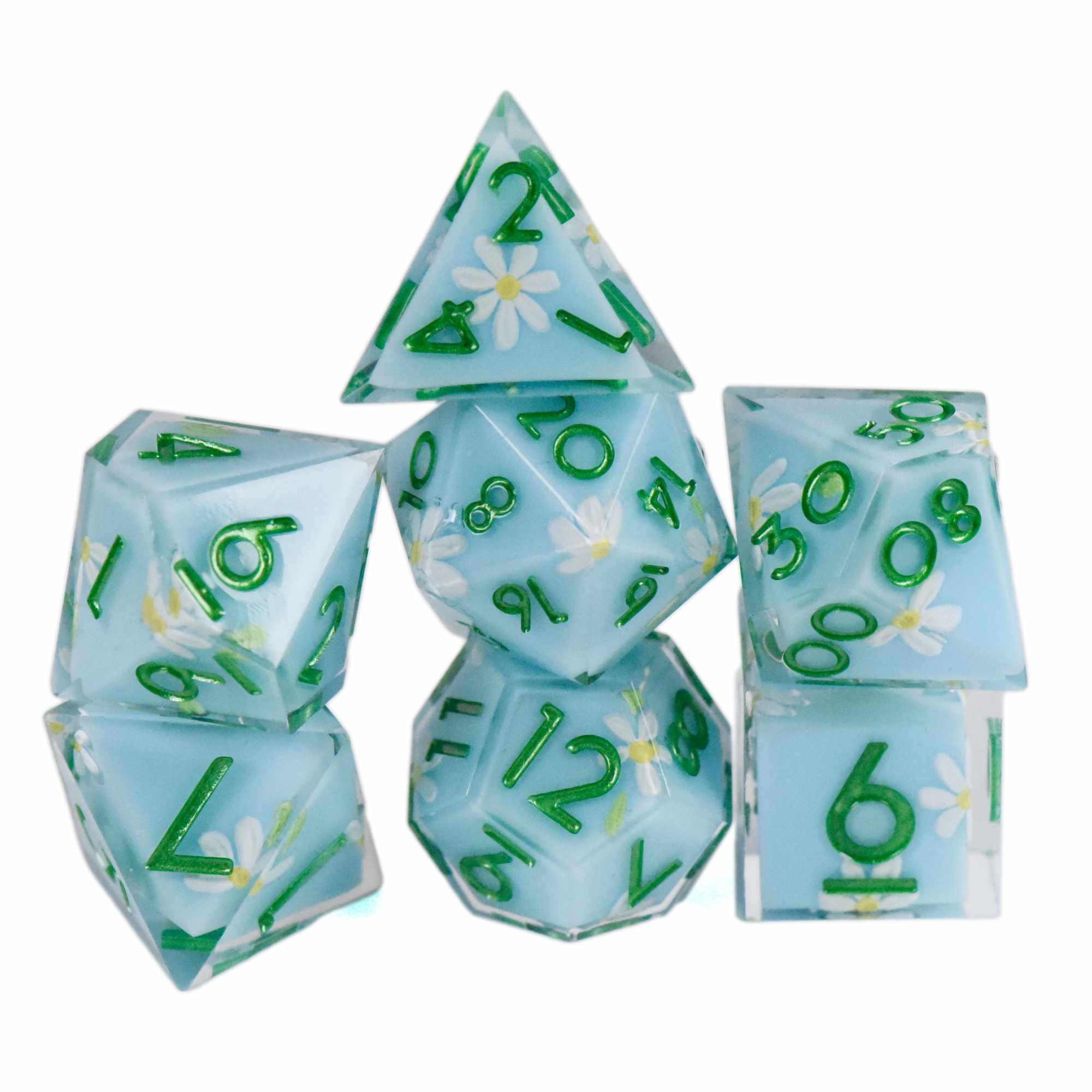 Daisy Chain Handmade Dice Set