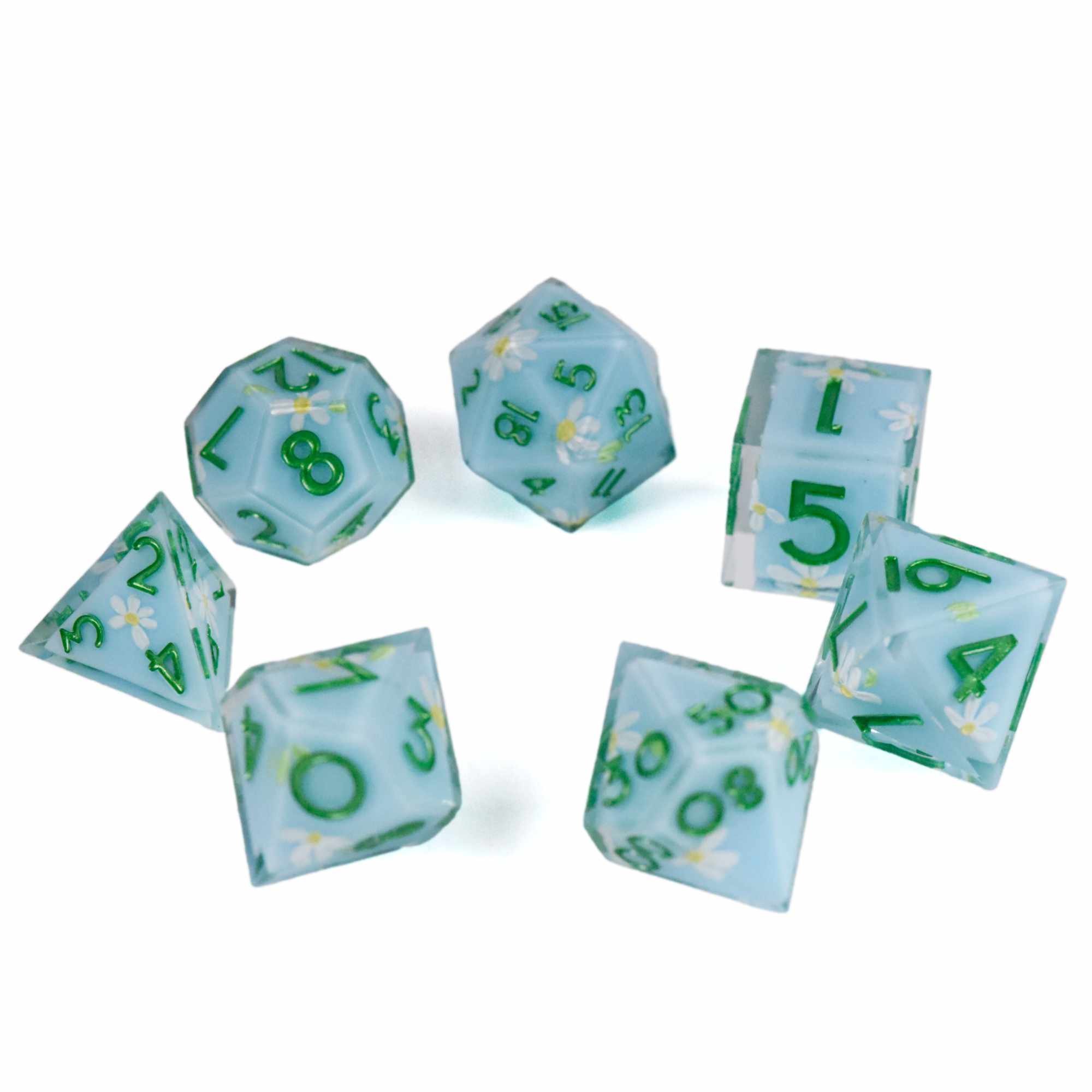 Daisy Chain Handmade Dice Set - Image 3
