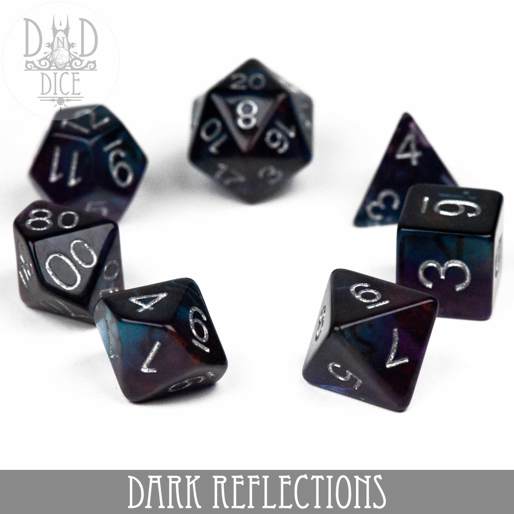 Dark Reflections Dice Set - Image 3