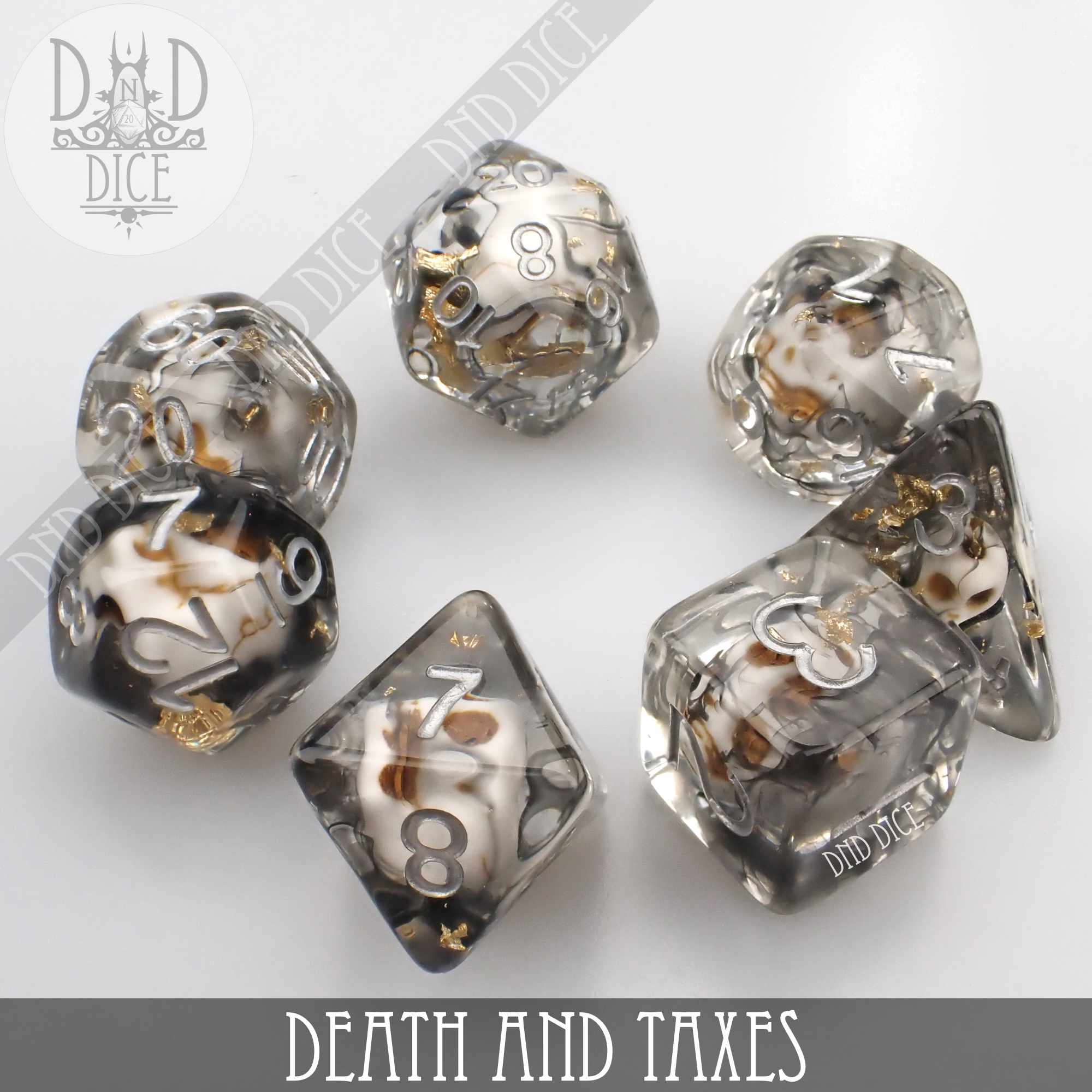 Death and Taxes Dice Set - Image 3