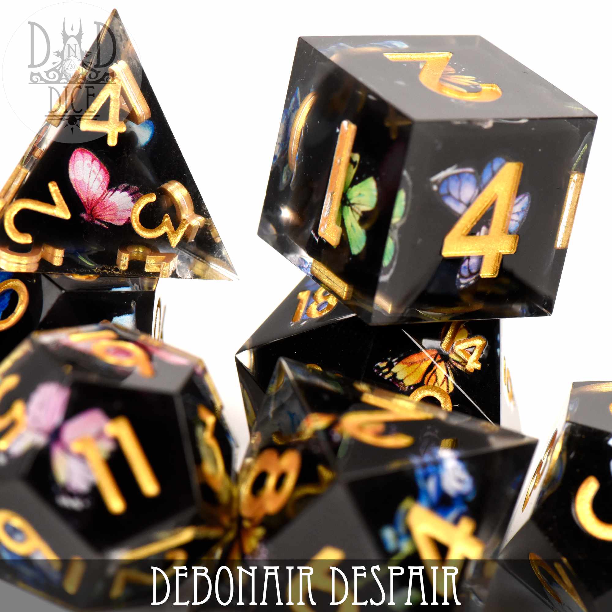 Debonair Despair Handmade Dice Set - Image 2