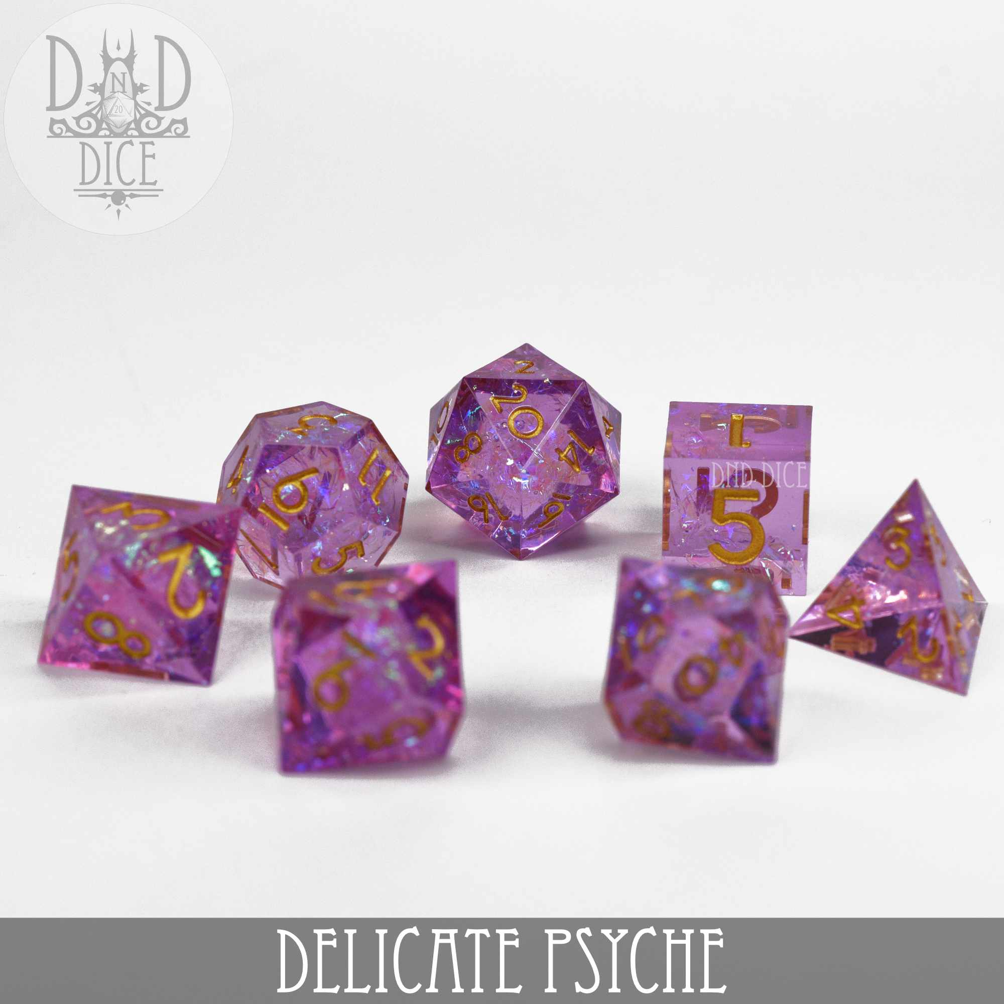 Delicate Psyche Handmade Dice Set - Image 3