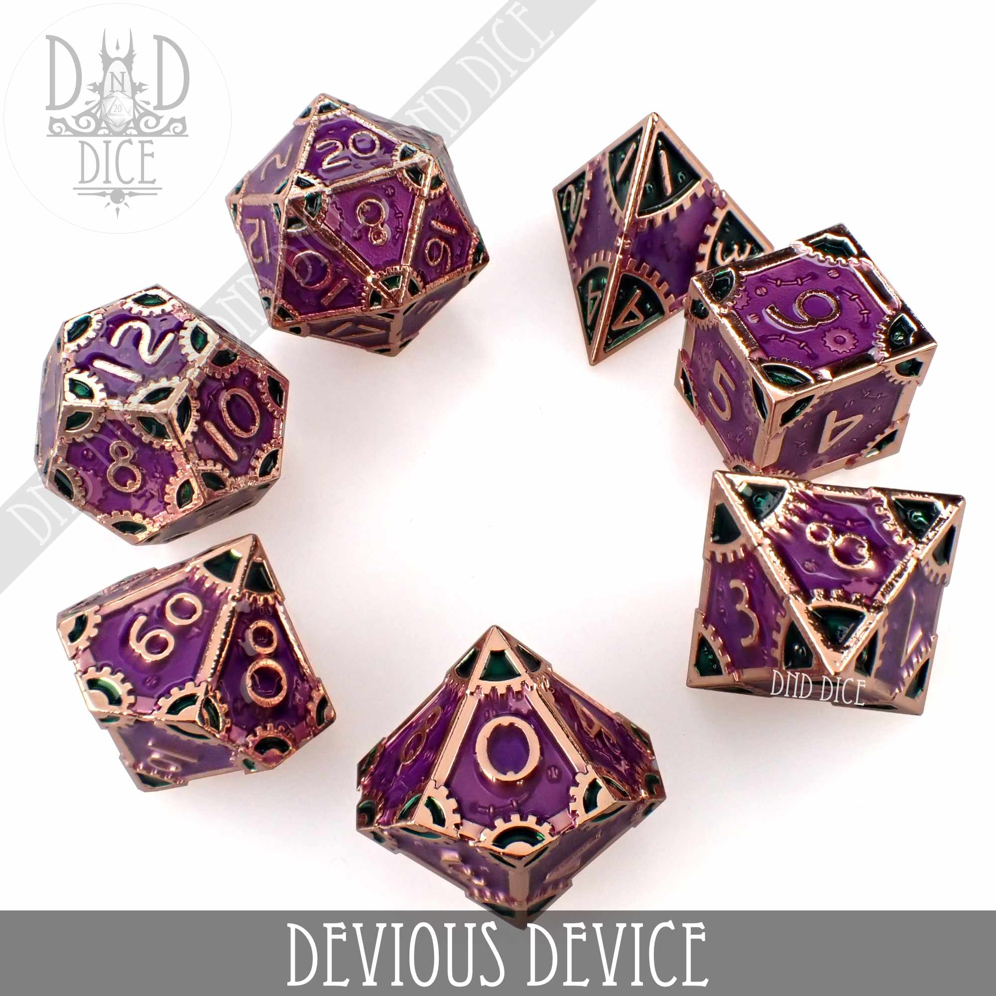 Devious Device Metal Dice Set - Image 3