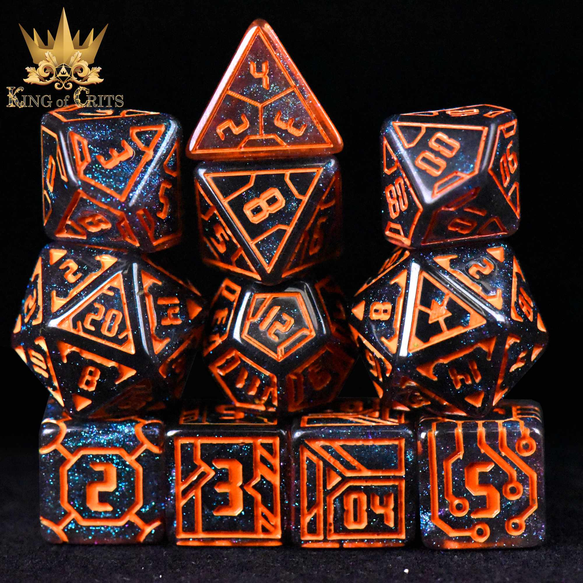 Digital Dystopia 11 Dice Set - Image 2