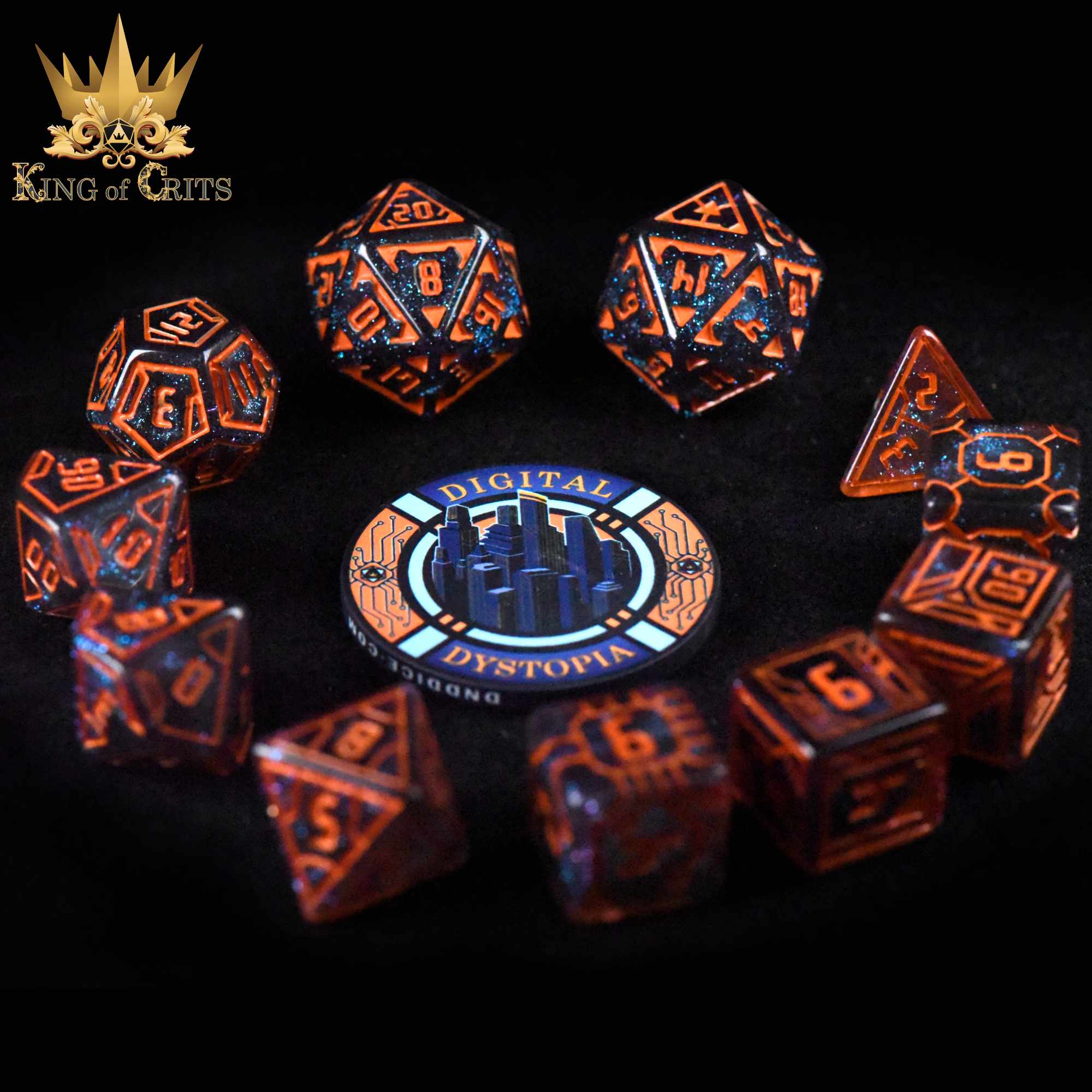 Digital Dystopia 11 Dice Set - Image 3