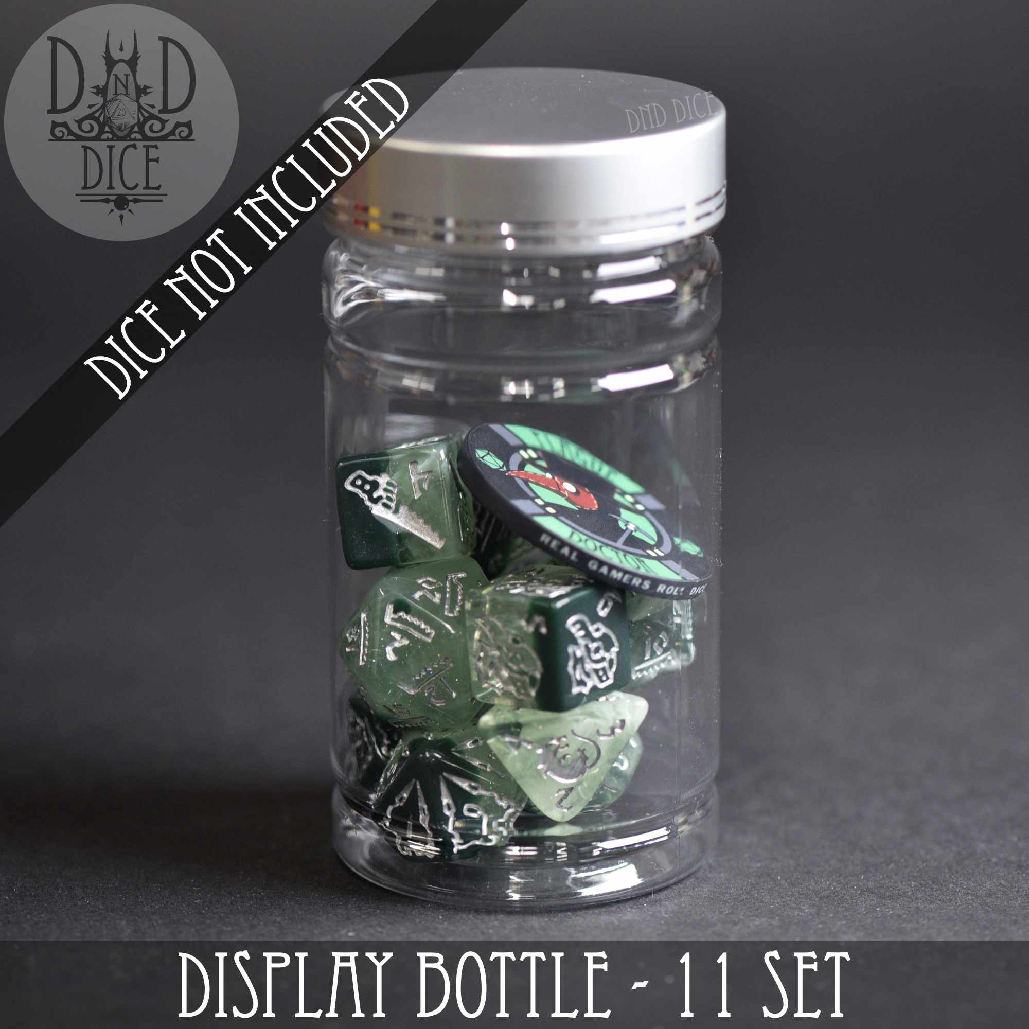 Display Bottle - 7 & 11 Dice Sets - Image 3
