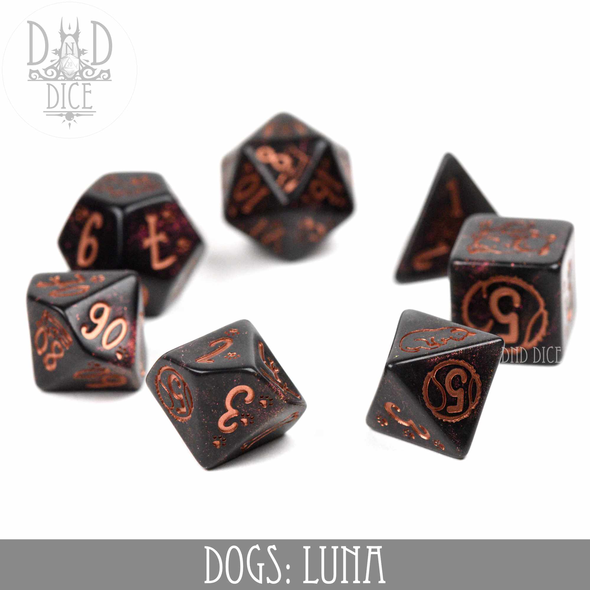Dogs: Luna Dice Set - Image 3