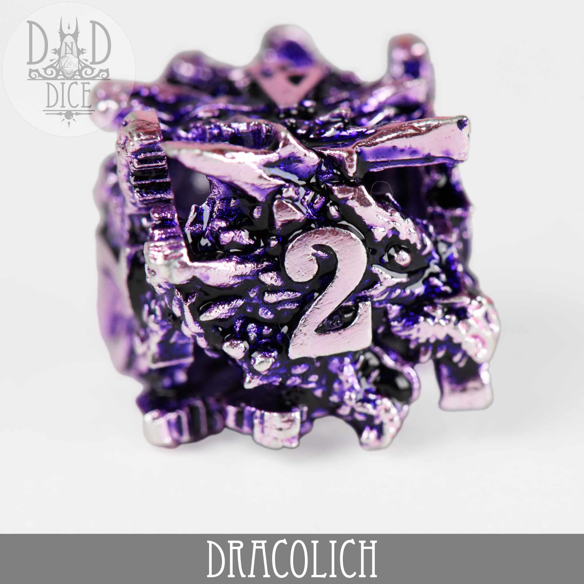 Dracolich Metal Dice Set (Gift Box) - Image 3