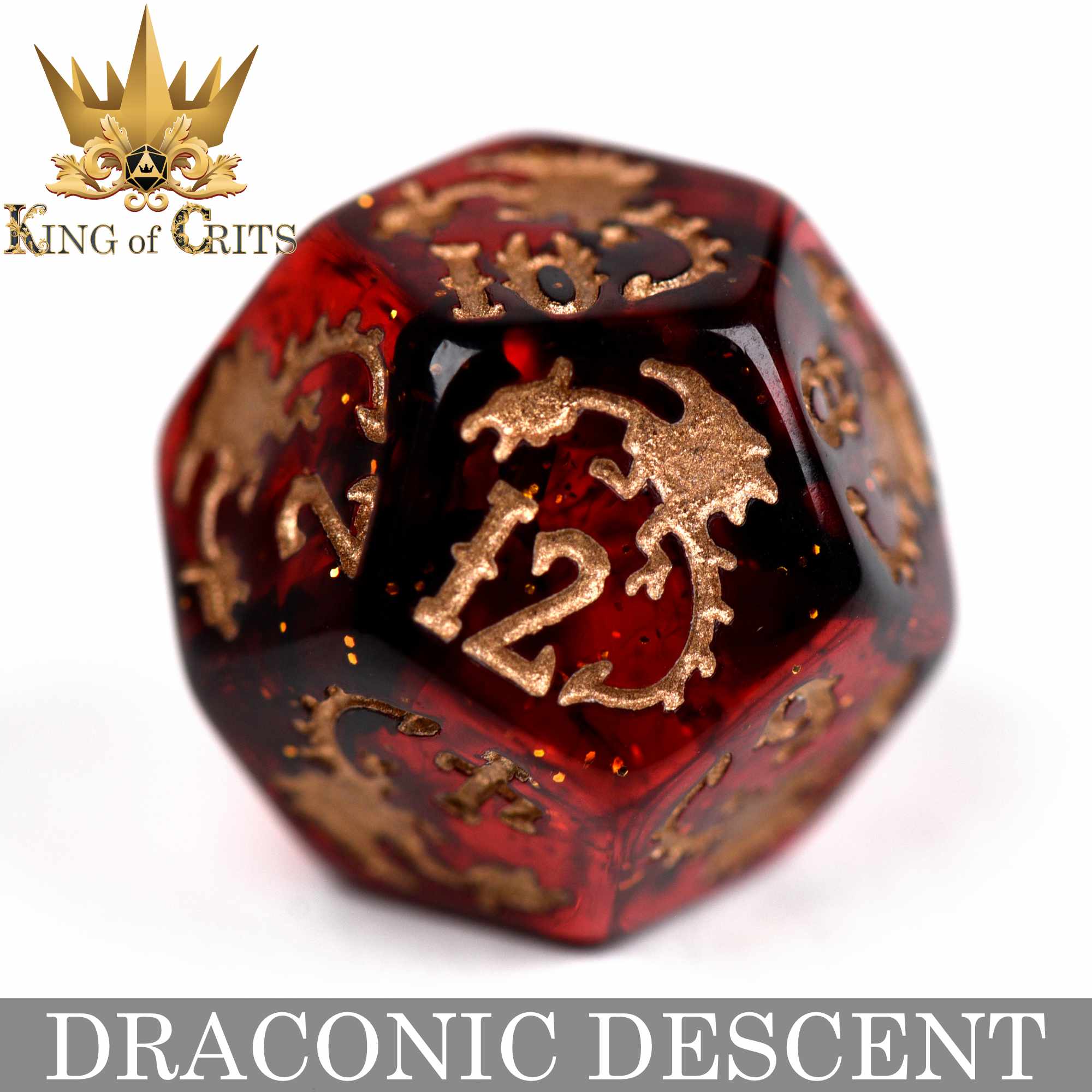Draconic Descent 11 Dice Set - Image 11