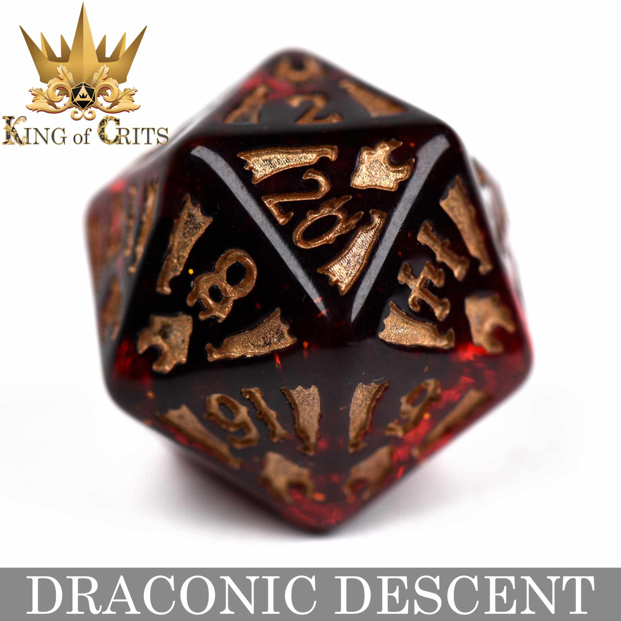 Draconic Descent 11 Dice Set - Image 13