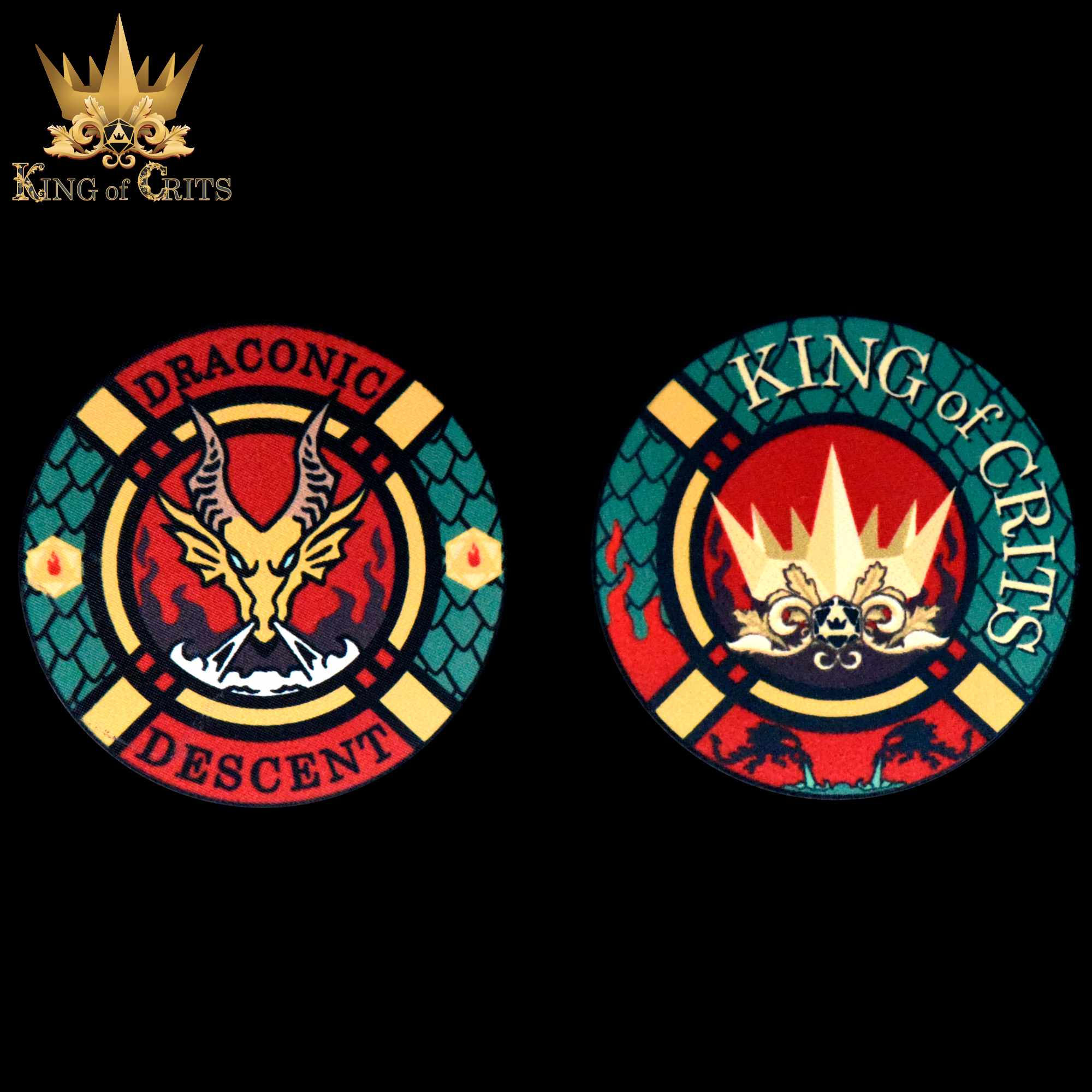 Draconic Descent 11 Dice Set - Image 5