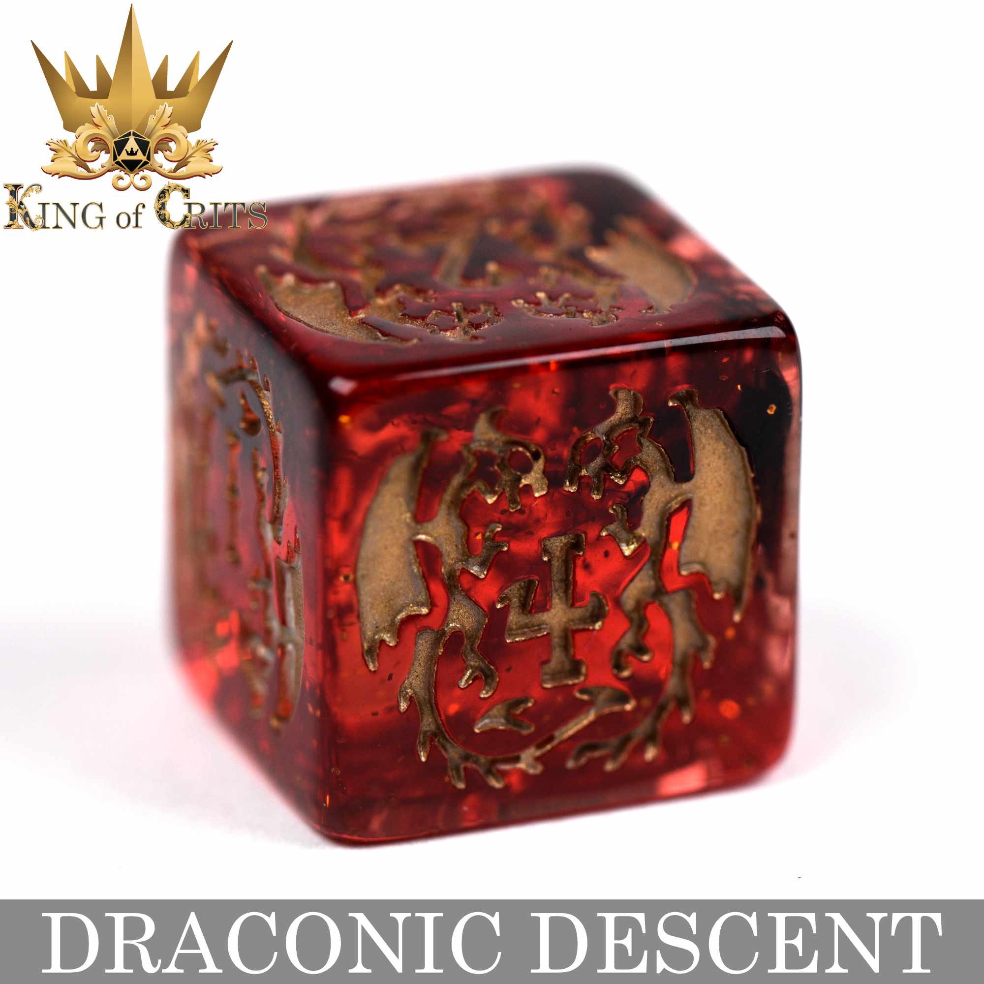 Draconic Descent 11 Dice Set - Image 8