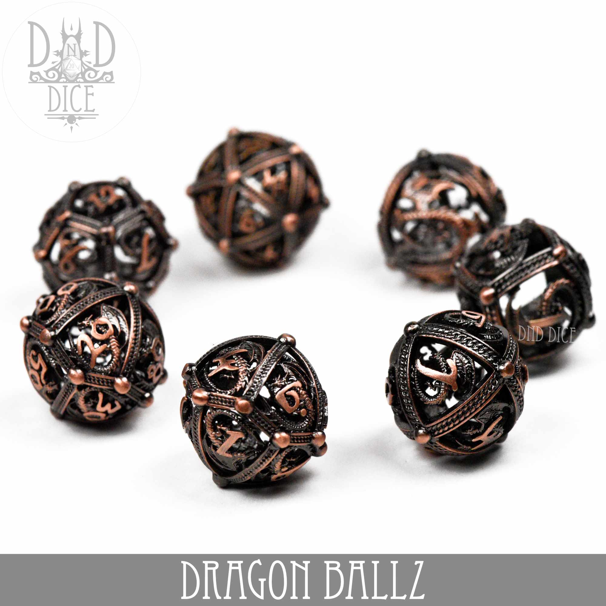 Dragon Ballz Metal Dice Set (Gift Box) - Image 3