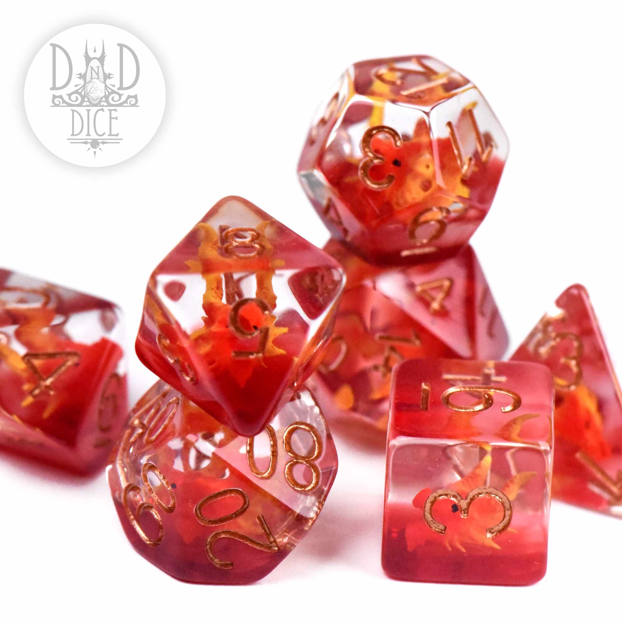 Dragon Head Dice Set - Image 3
