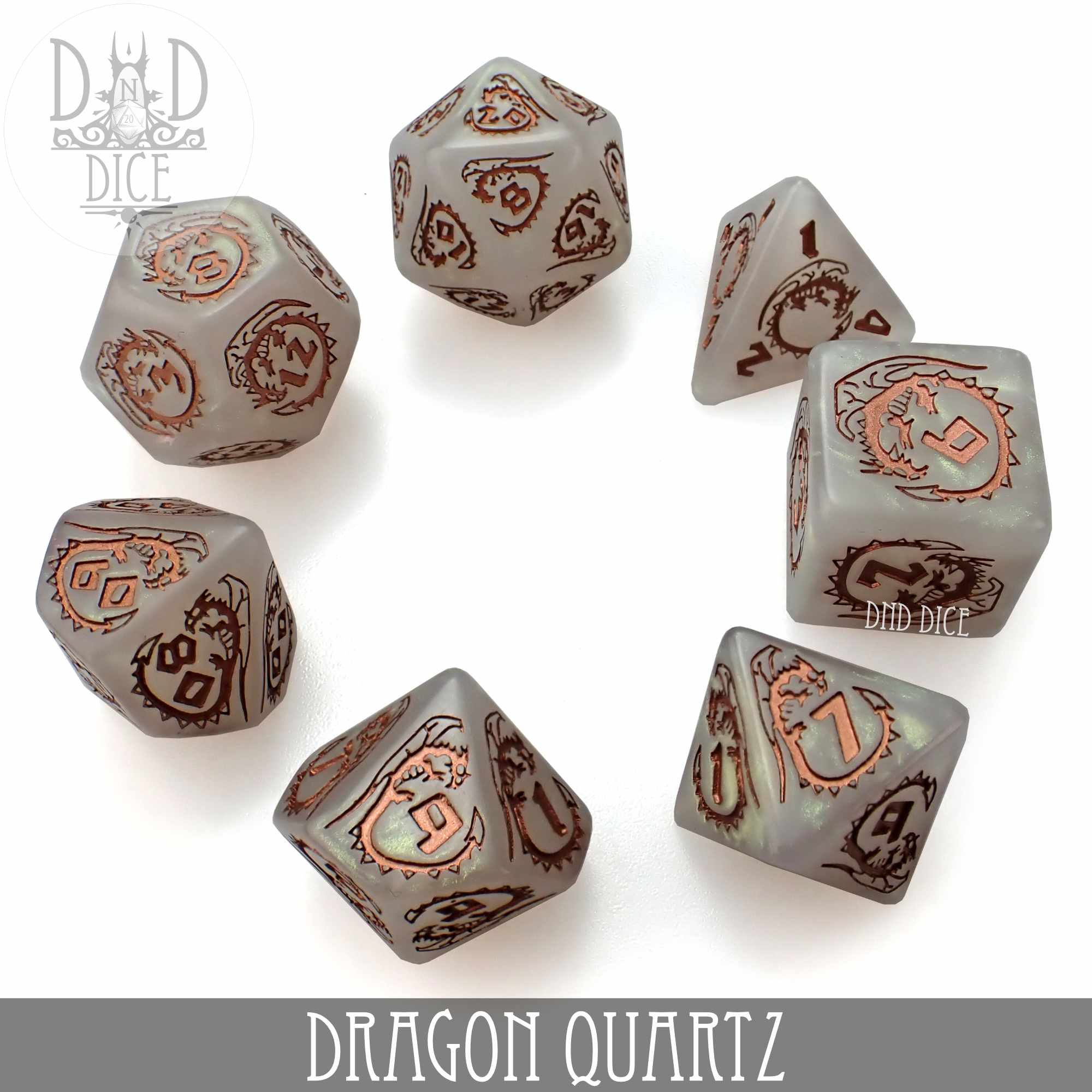 Dragon Quartz Dice Set - Image 3