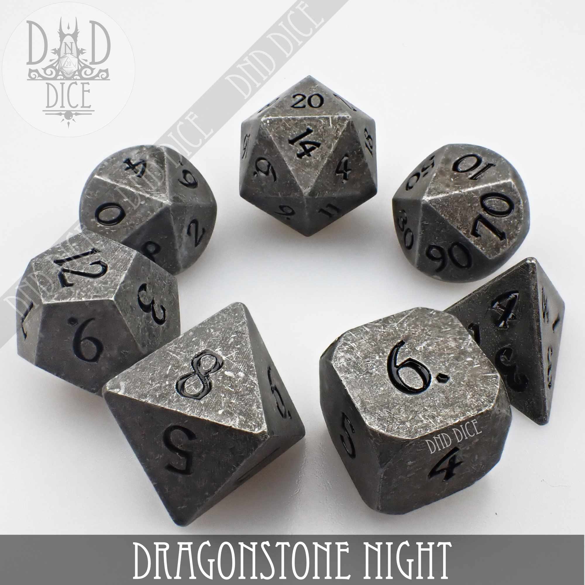 Dragonstone Night Dice Set - Image 3