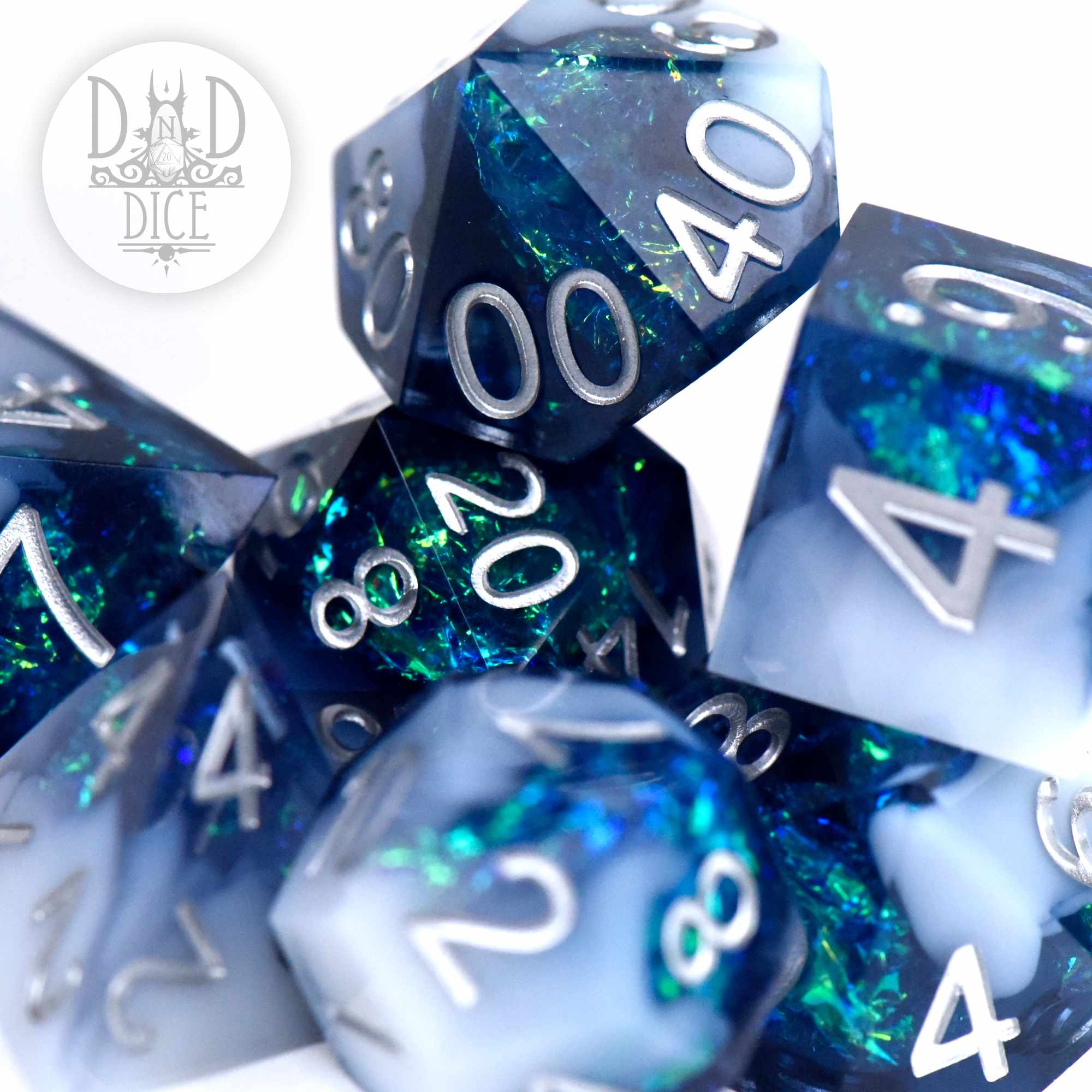Drifting Dreams Handmade Dice Set - Image 2