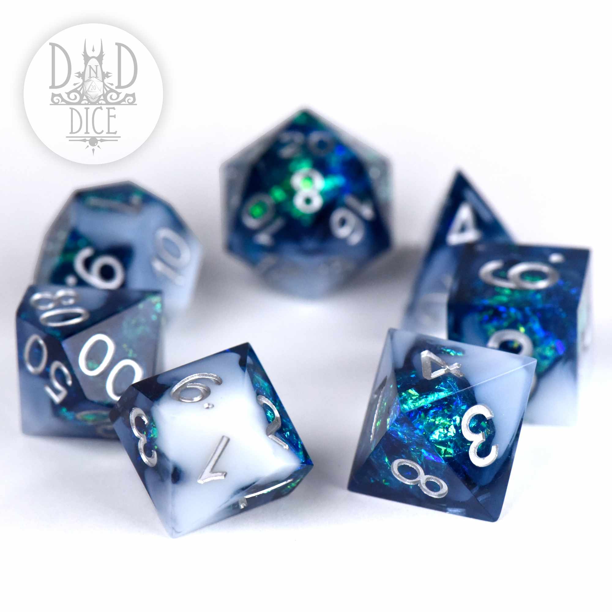 Drifting Dreams Handmade Dice Set - Image 3