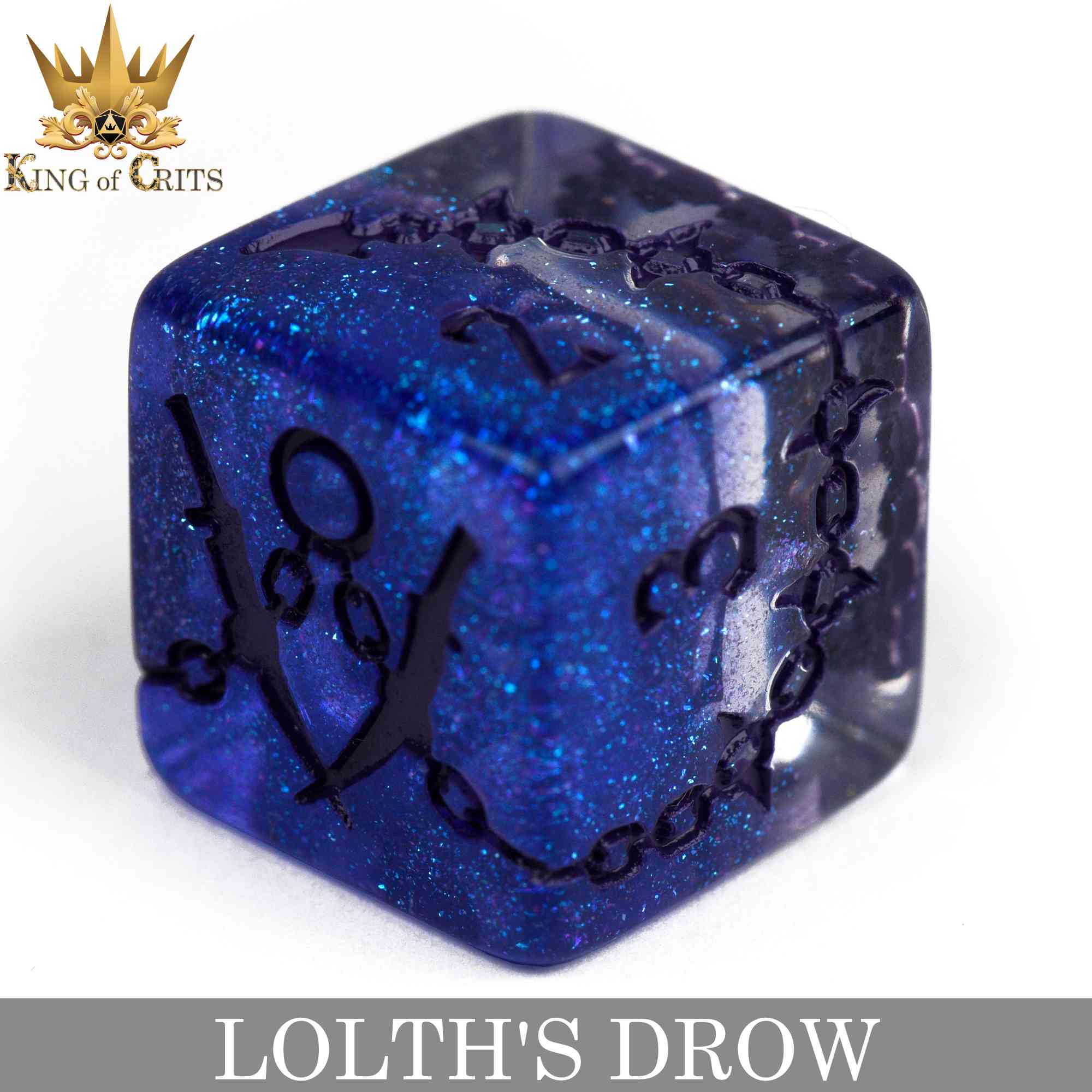 Lolth's Drow 11 Dice Set - Image 10