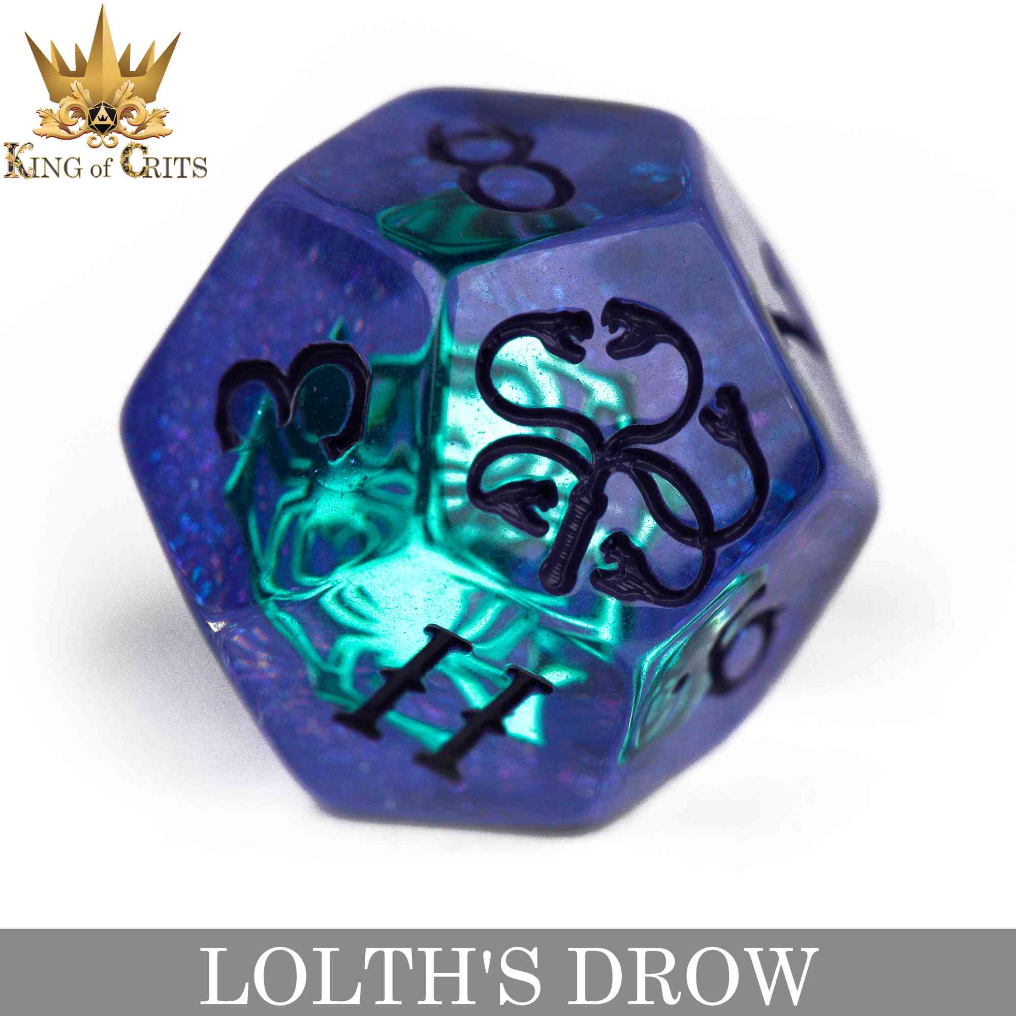 Lolth's Drow 11 Dice Set - Image 13