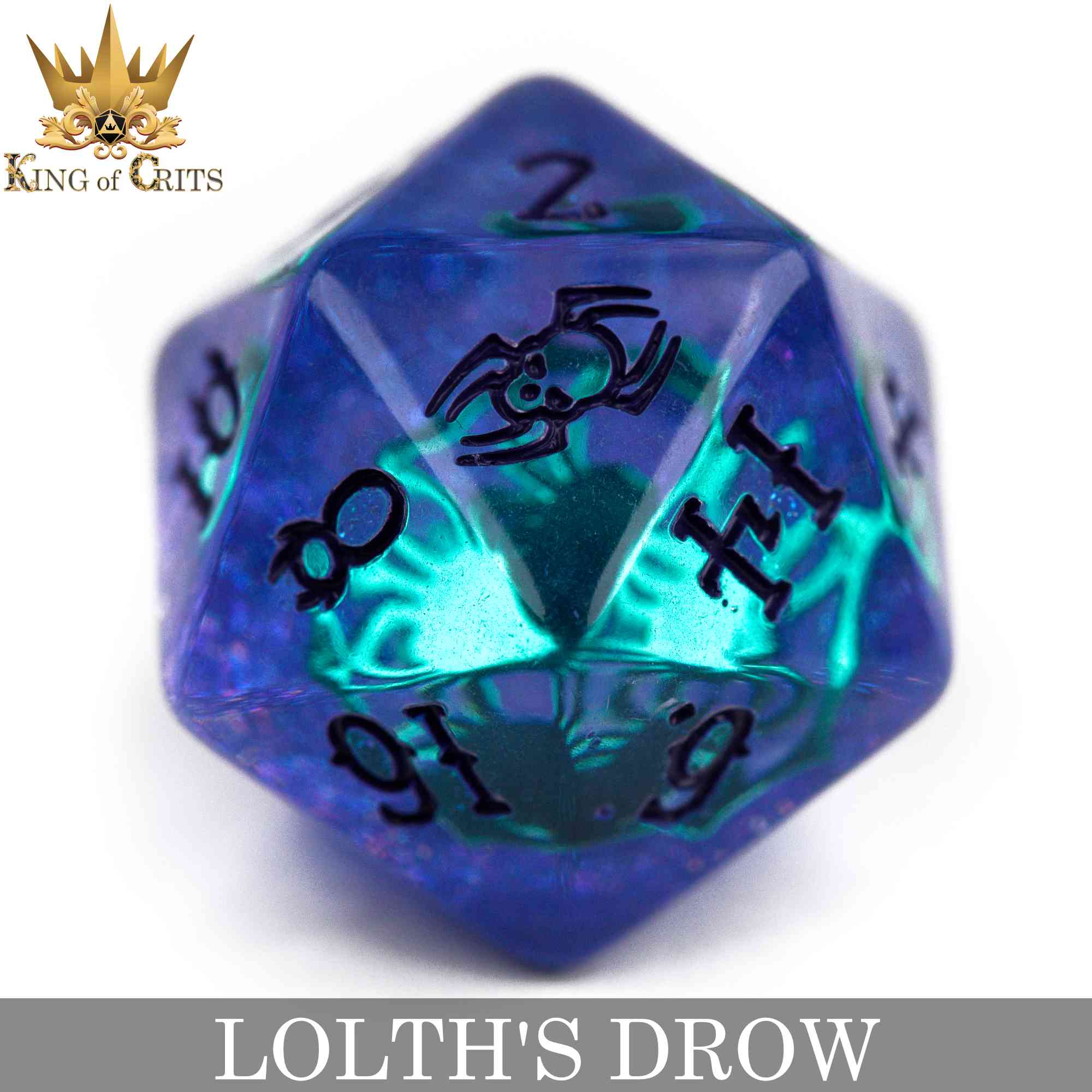 Lolth's Drow 11 Dice Set - Image 16