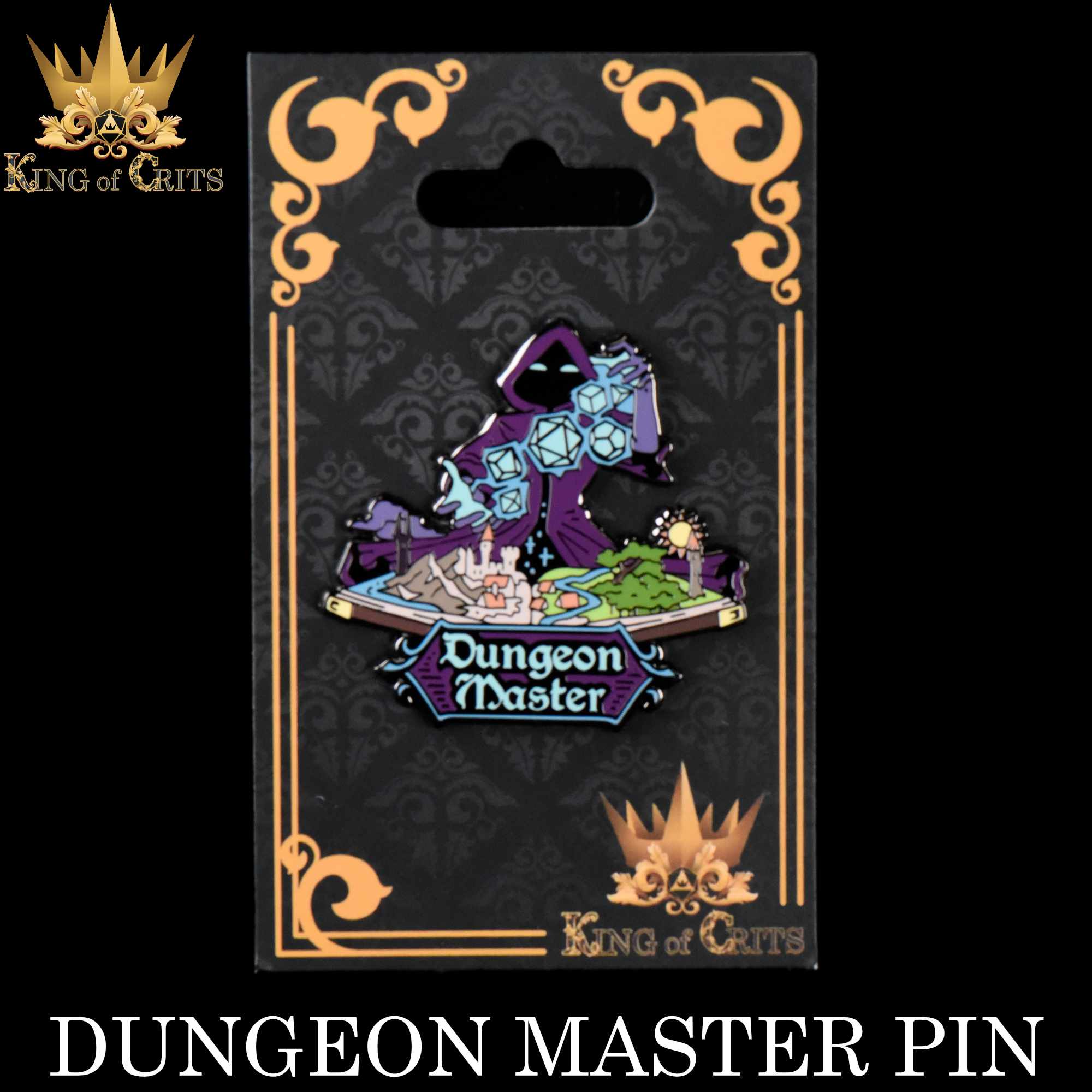 Dungeon Master Enamel Pin - Image 3