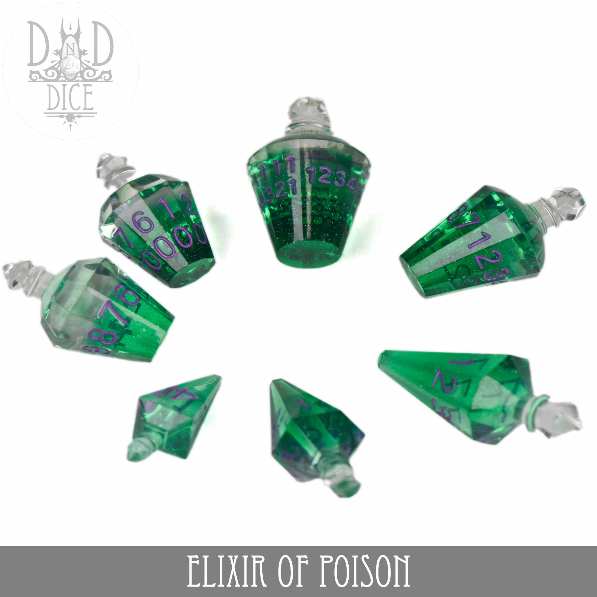 Elixir of Poison Handmade Dice Set - Image 2
